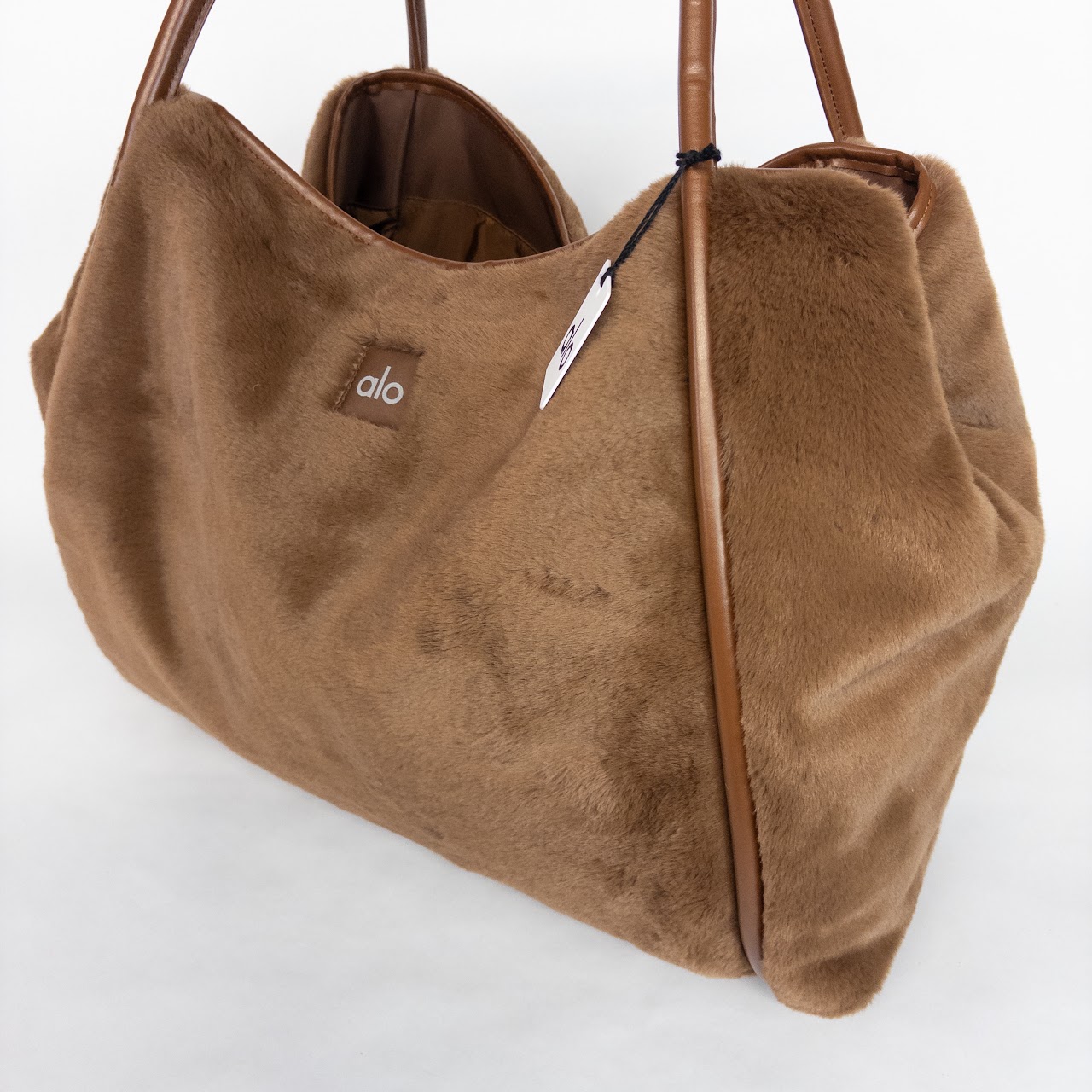 Alo Vegan Faux Fur Tote Bag