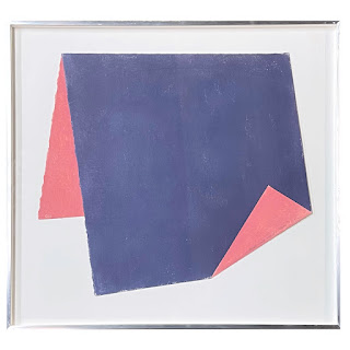 Bruce Cody 'Folded Plane D' Signed Lithograph and Folded Paper