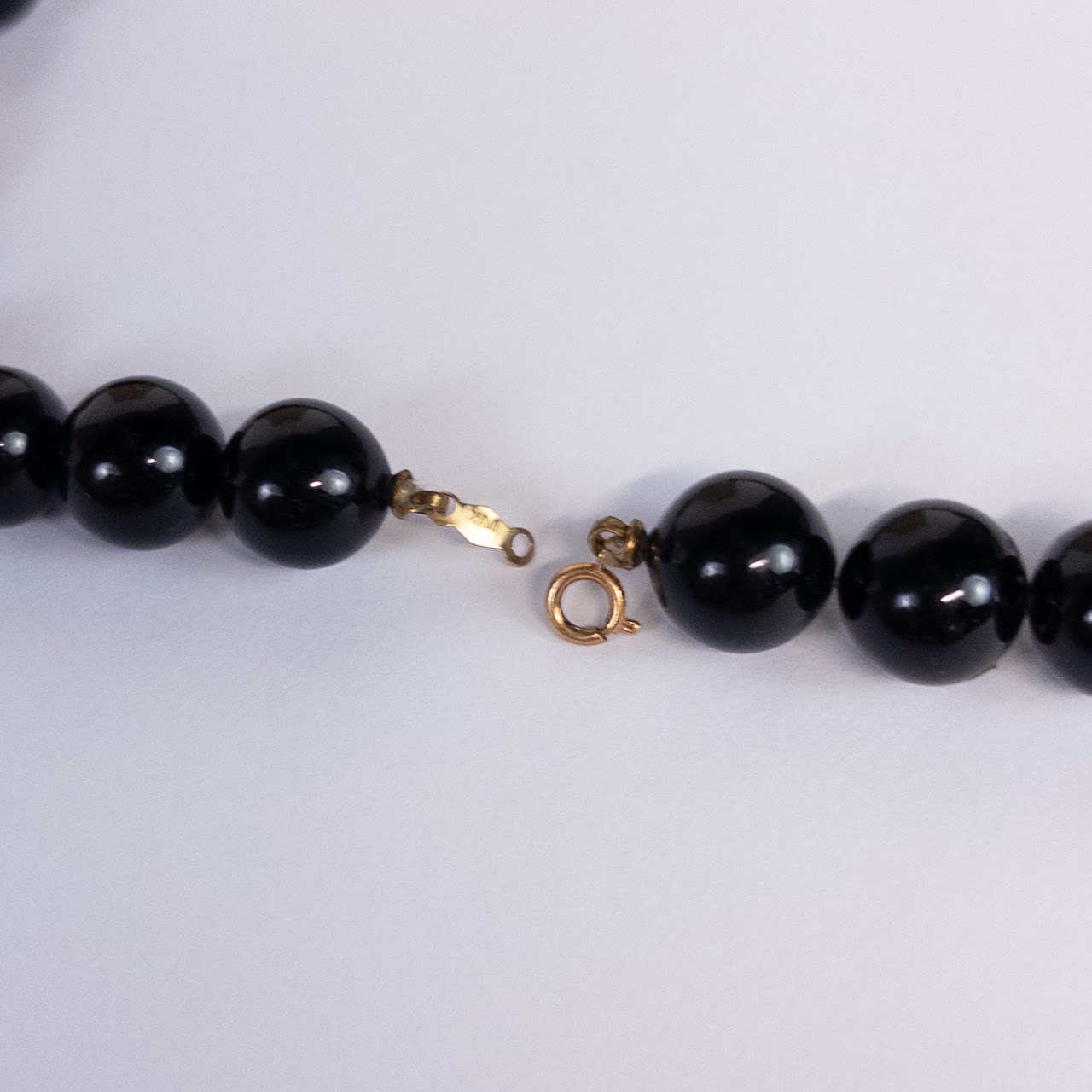 14K Gold and Semi Precious Stone Necklace