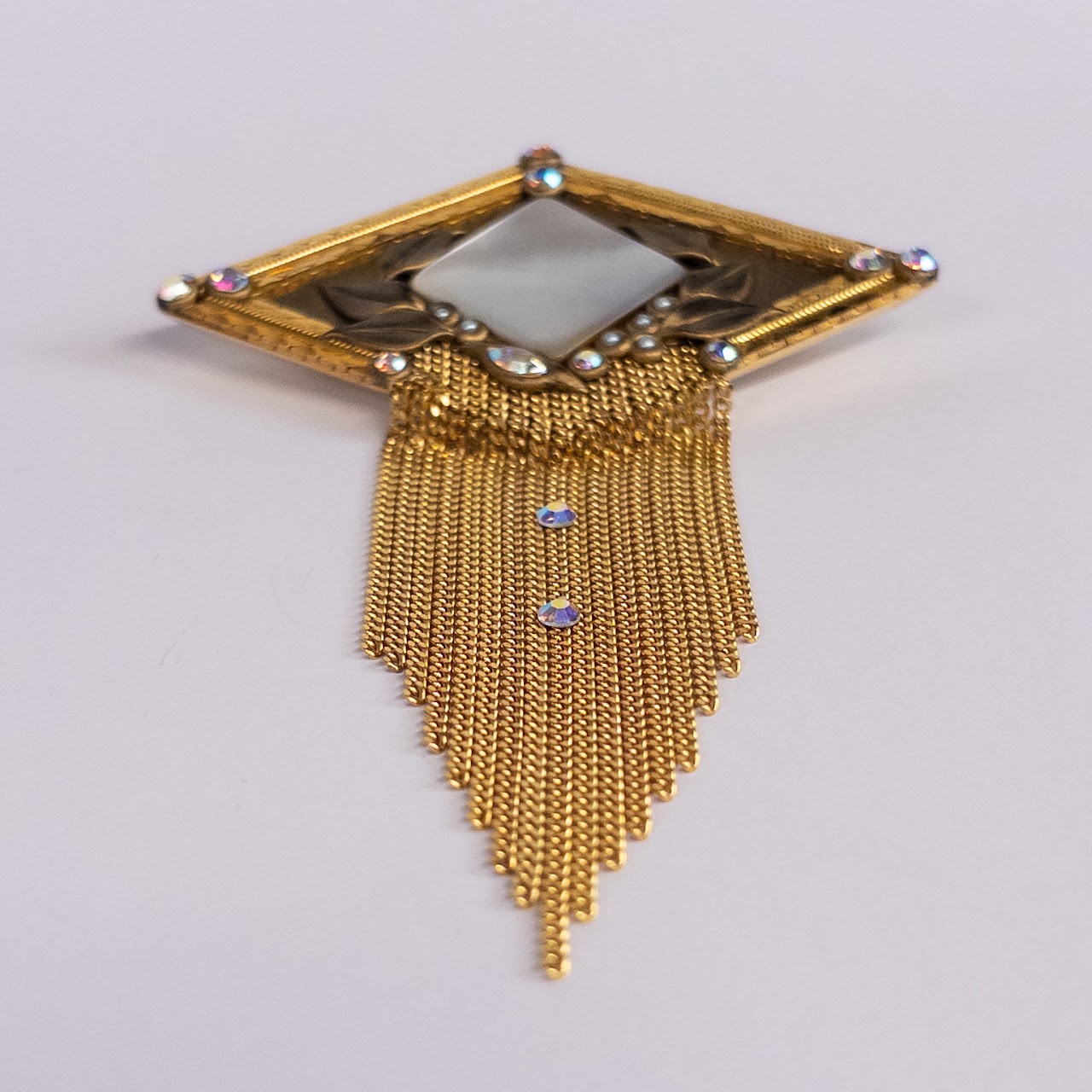 Marena Art Deco Convertible Brooch