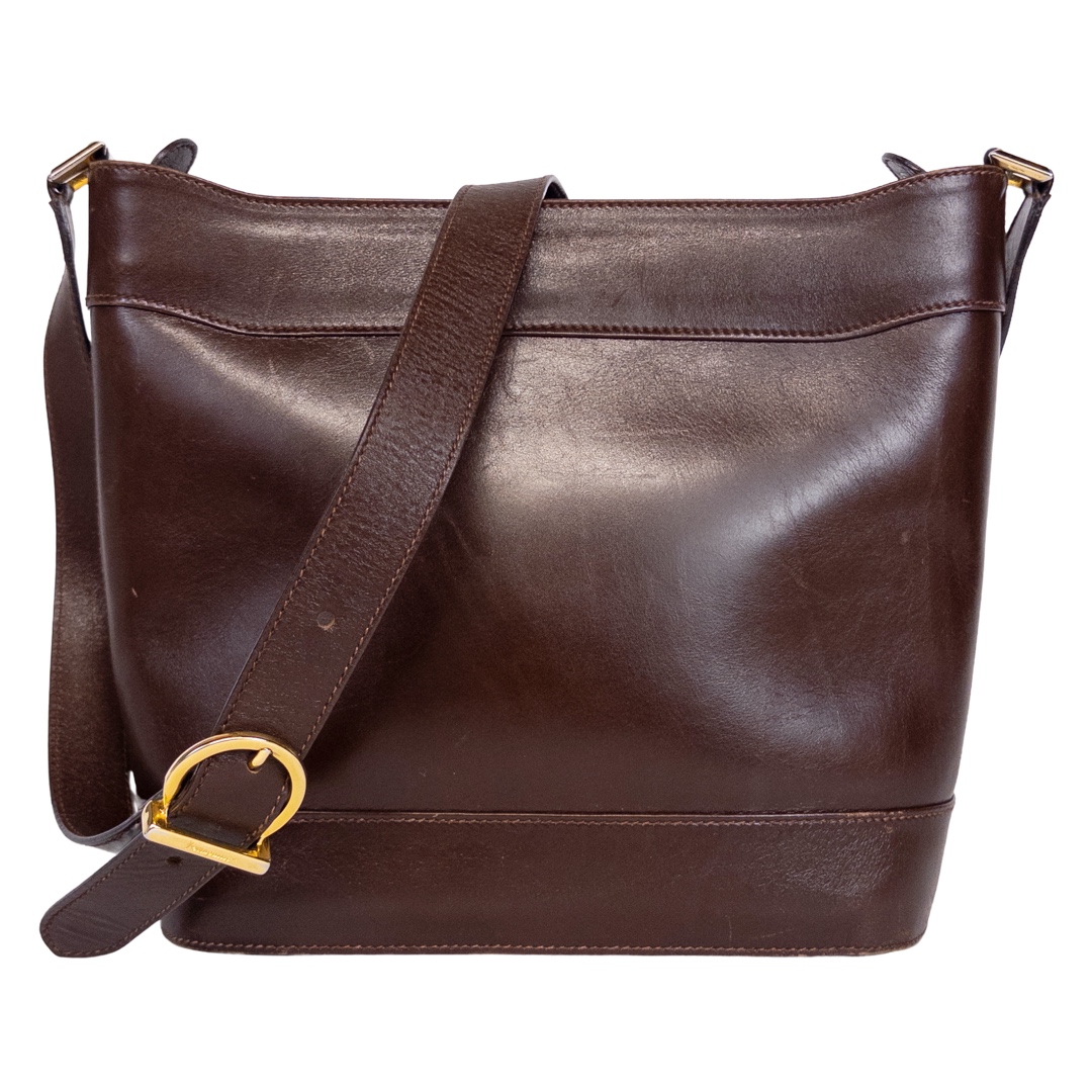 Salvatore Ferragamo Vintage Leather Crossbody Bag