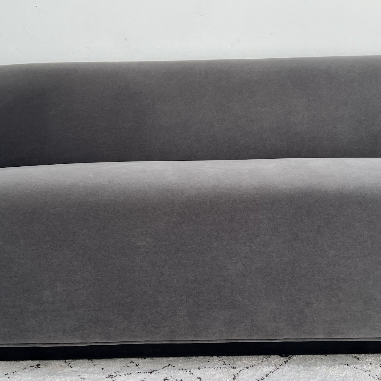 Restoration Hardware 1950s Italian Style Shelter-Arm Sofa