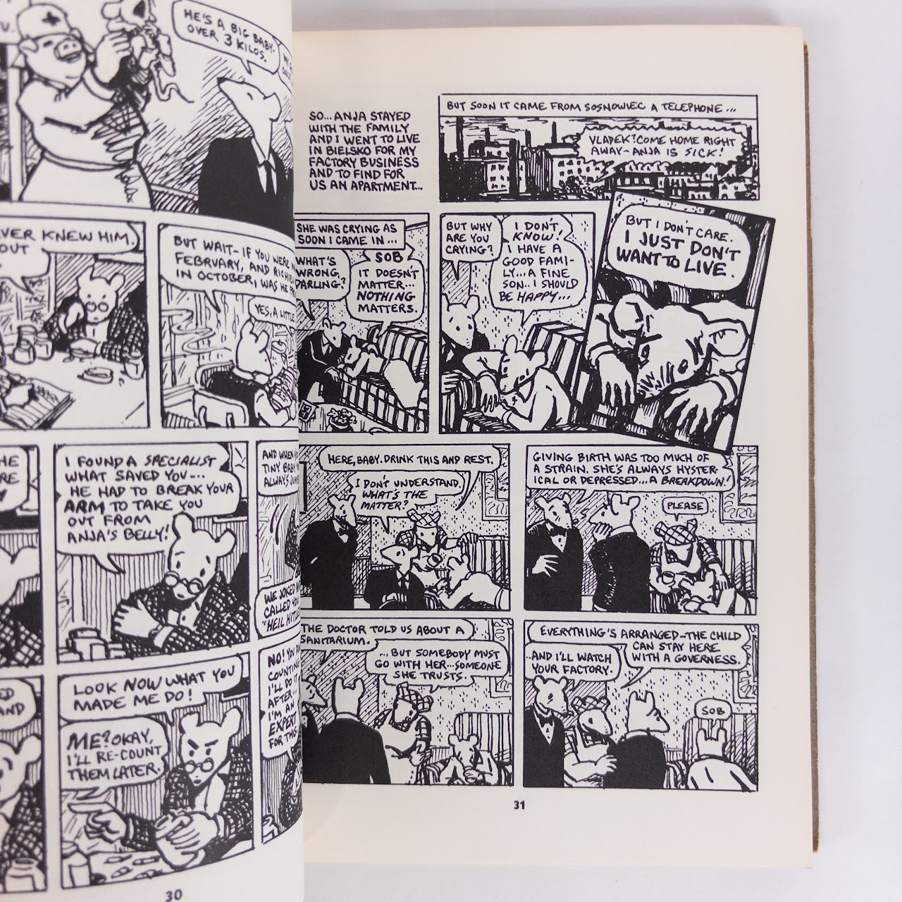 Art Spiegelman: 'Maus: A Survivor's Tale' Signed First Collected Edition