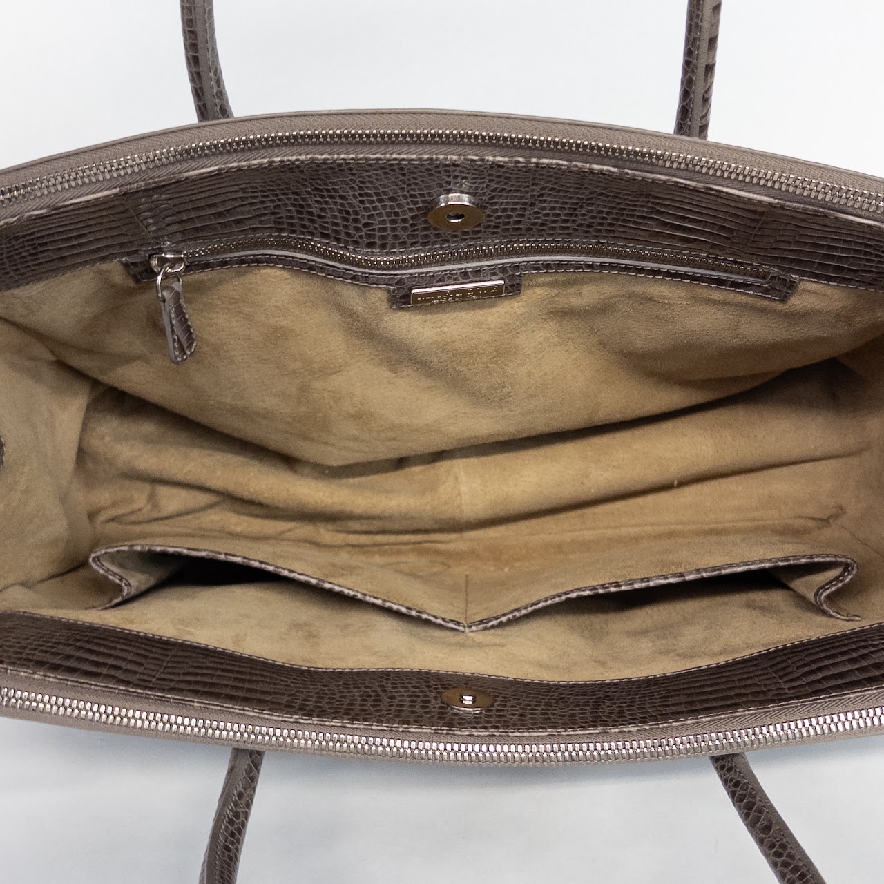 Marlowe Double Zipper Leather Bag