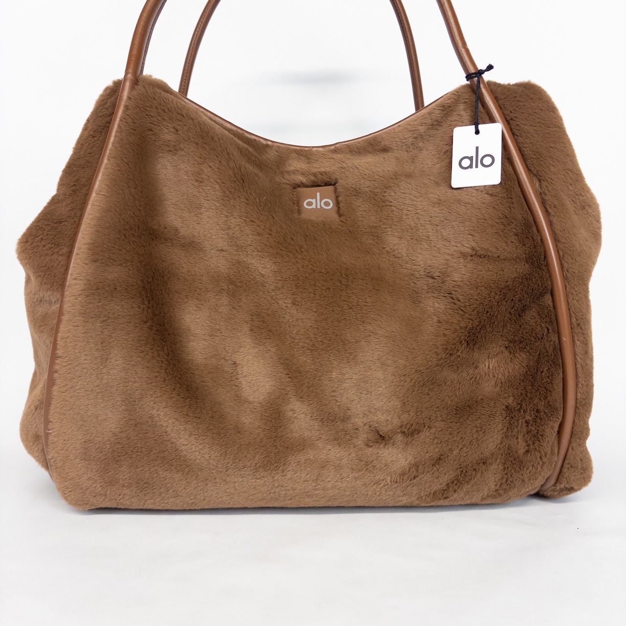 Alo Vegan Faux Fur Tote Bag