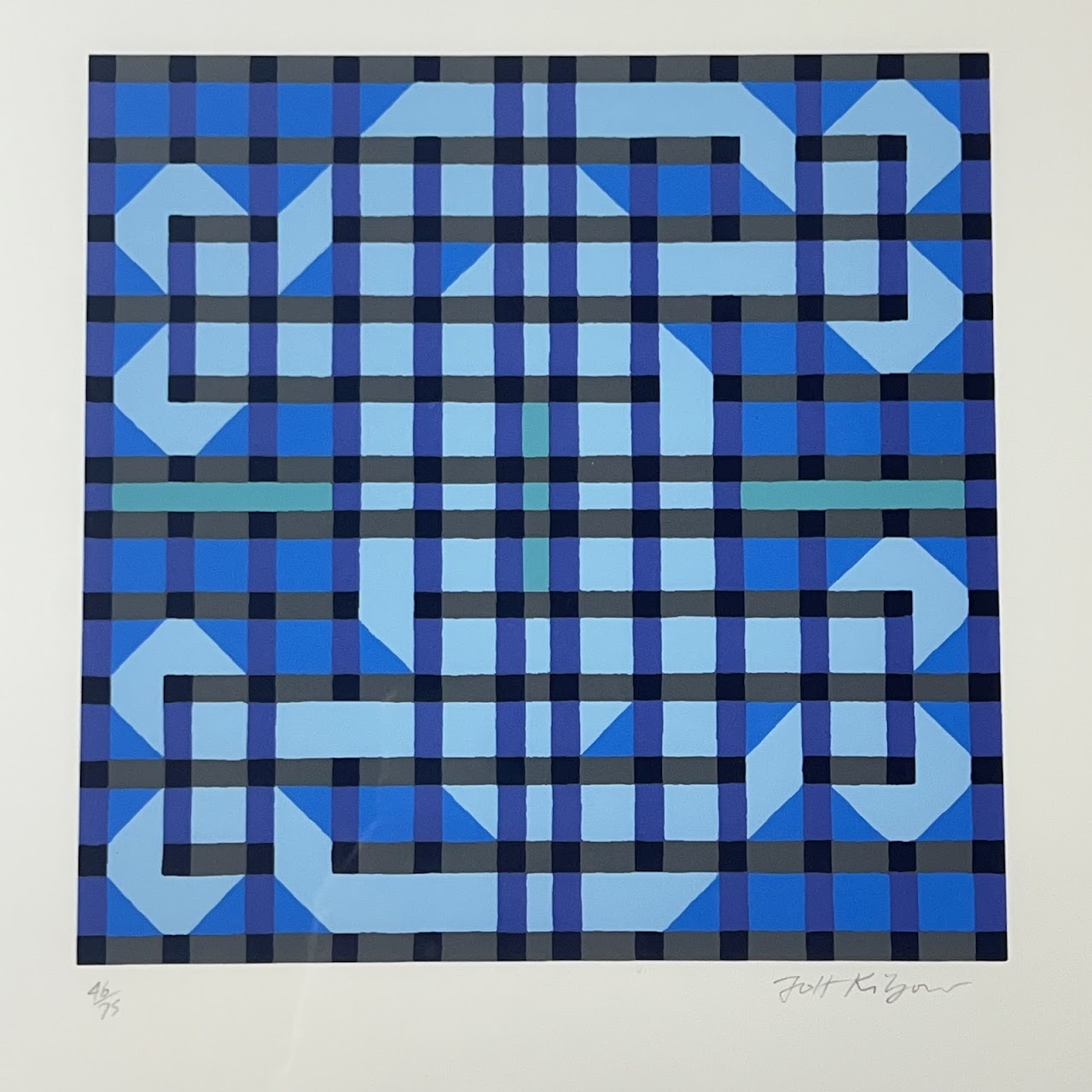 Scott Kilgour Signed Silkscreen, 1994 #1