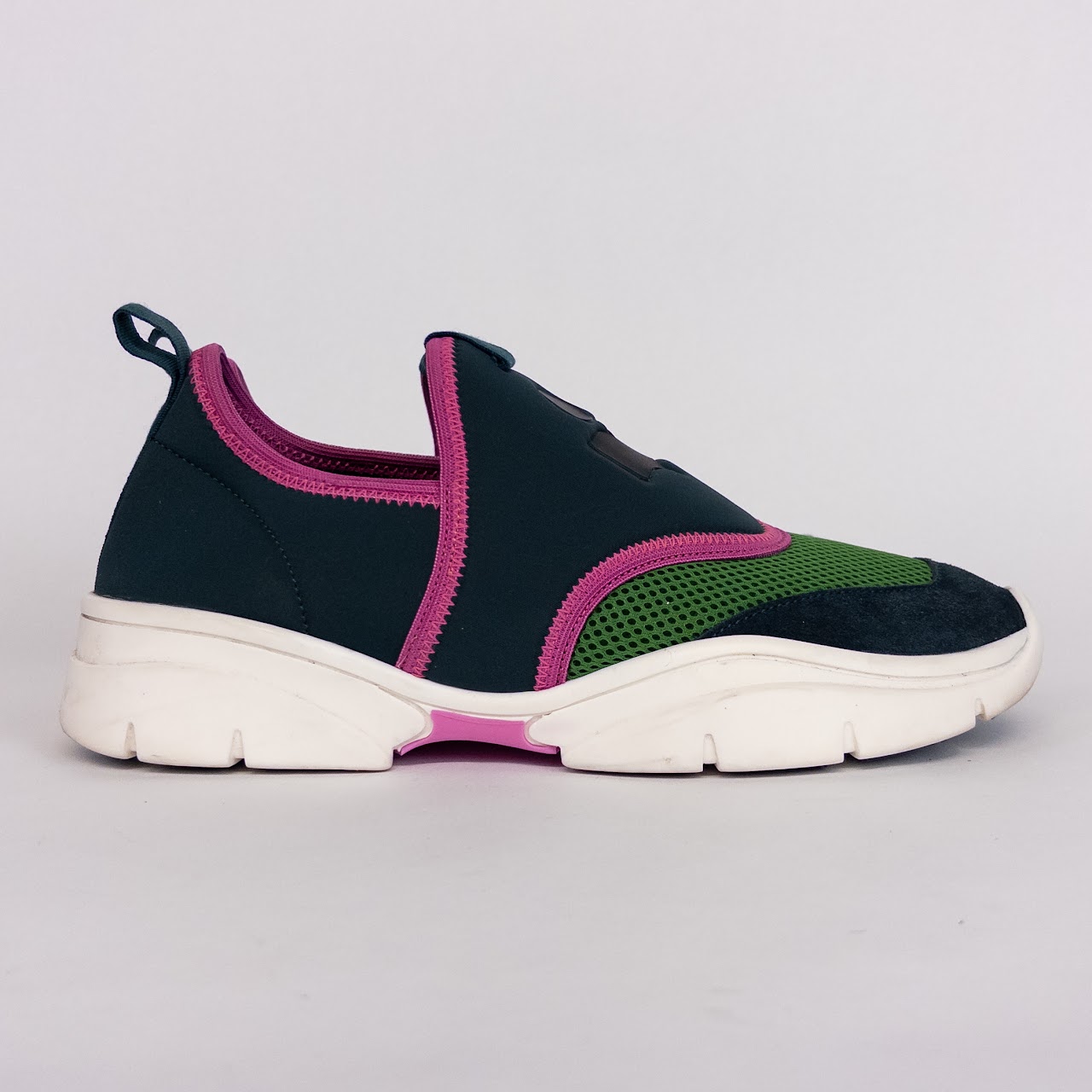 Isabel Marant Neoprene, Mesh and Suede Sneakers