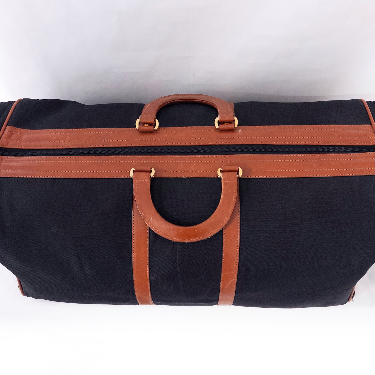 Asprey & Garrard Nylon Weekender Bag