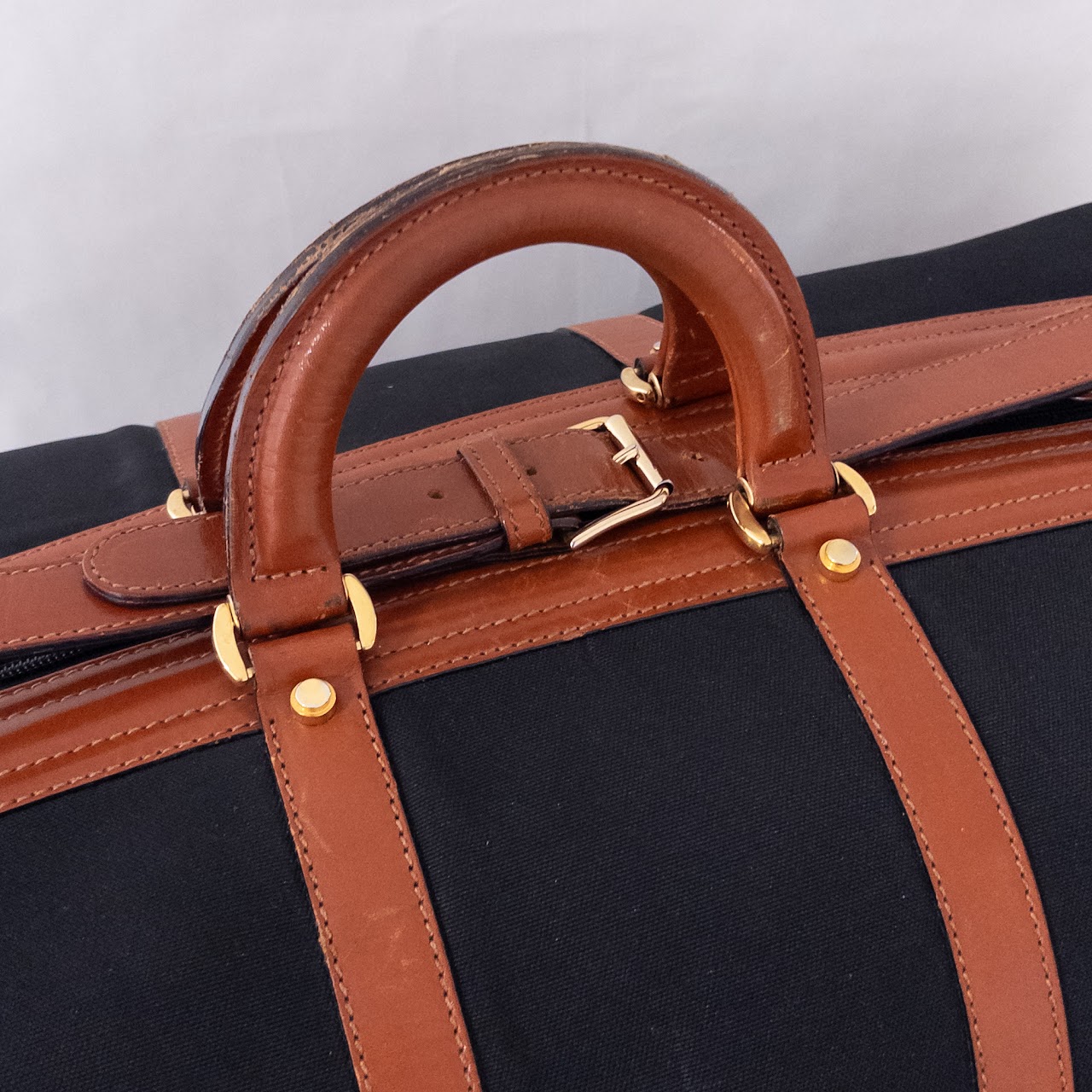 Asprey & Garrard Nylon Weekender Bag