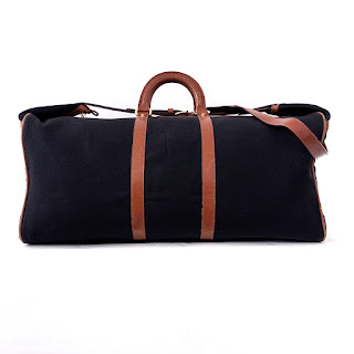 Asprey & Garrard Nylon Weekender Bag