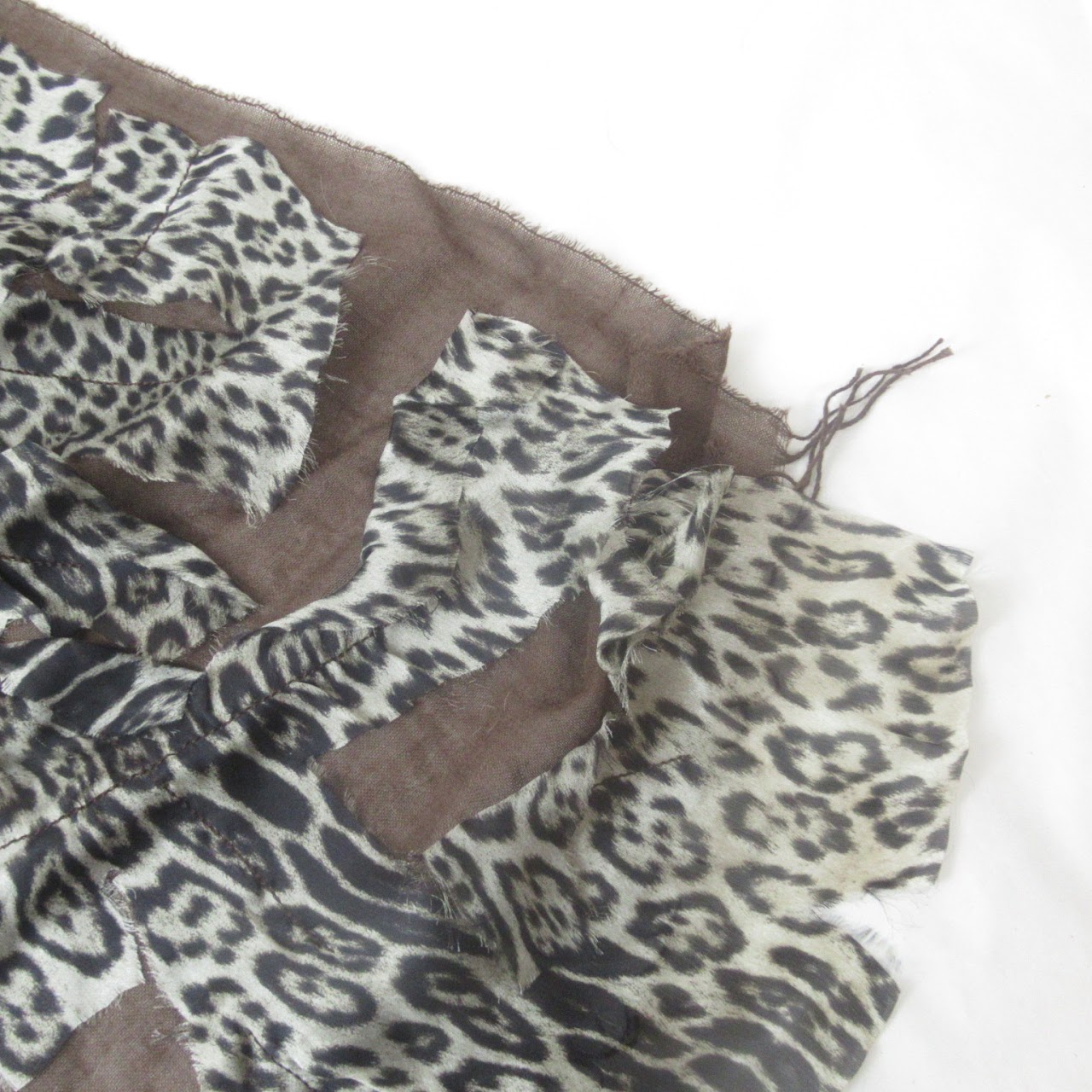 Roberto Cavalli Animal Print Wrap