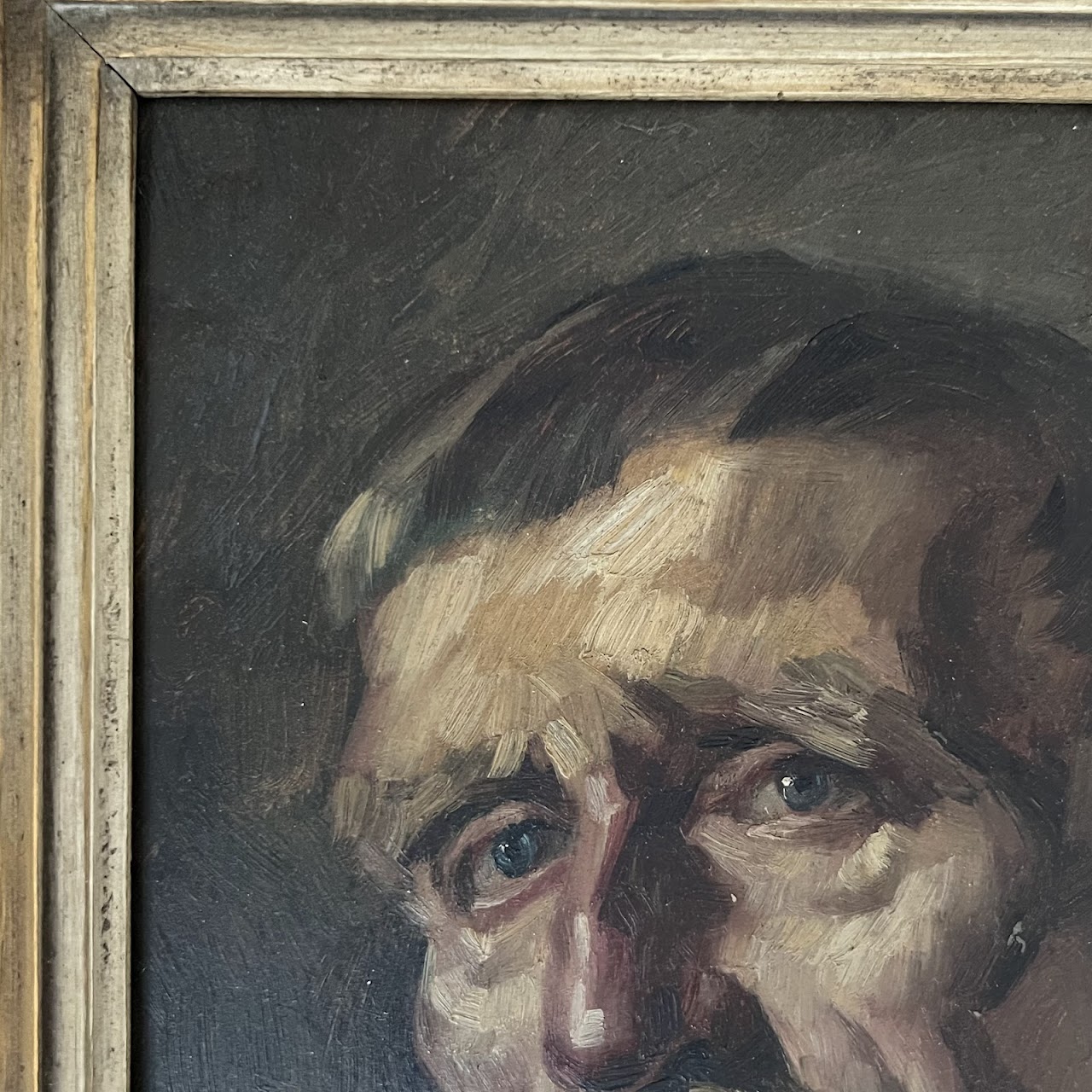 Paul Götz-Räcknitz Signed Late 19th-Early 20th C. Oil Portrait Painting