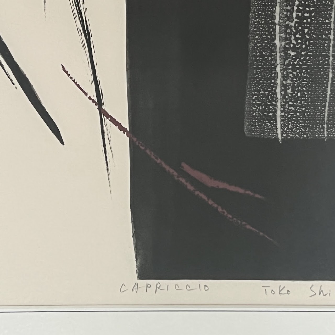 Toko Shinoda 'Capriccio' Signed Lithograph