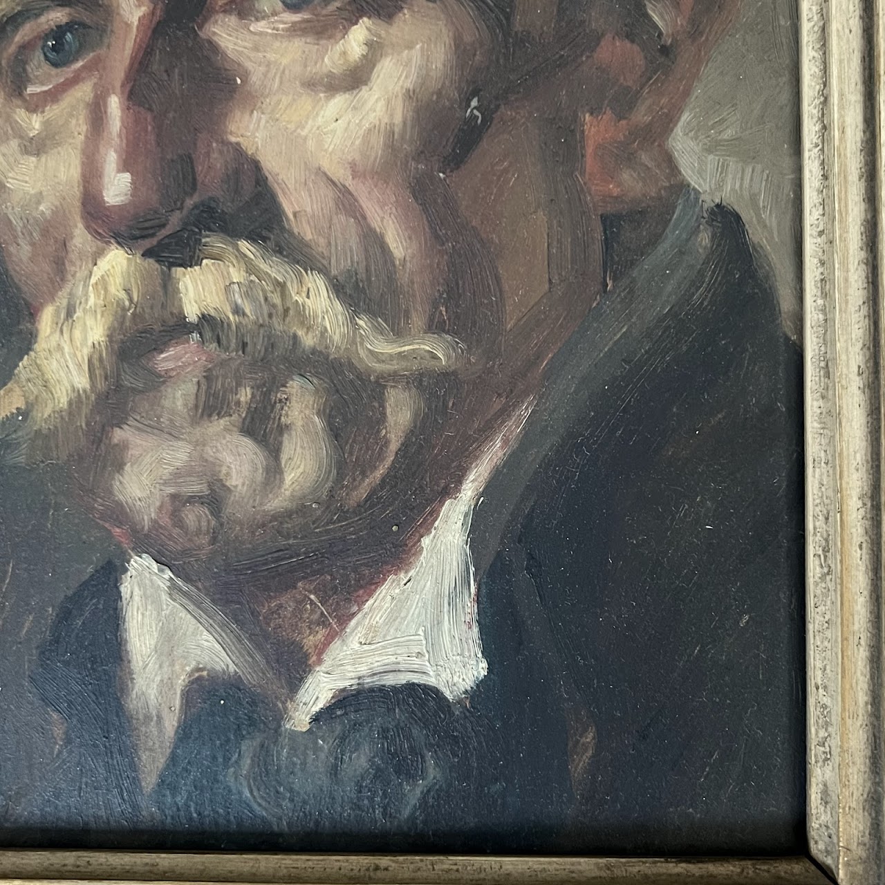 Paul Götz-Räcknitz Signed Late 19th-Early 20th C. Oil Portrait Painting