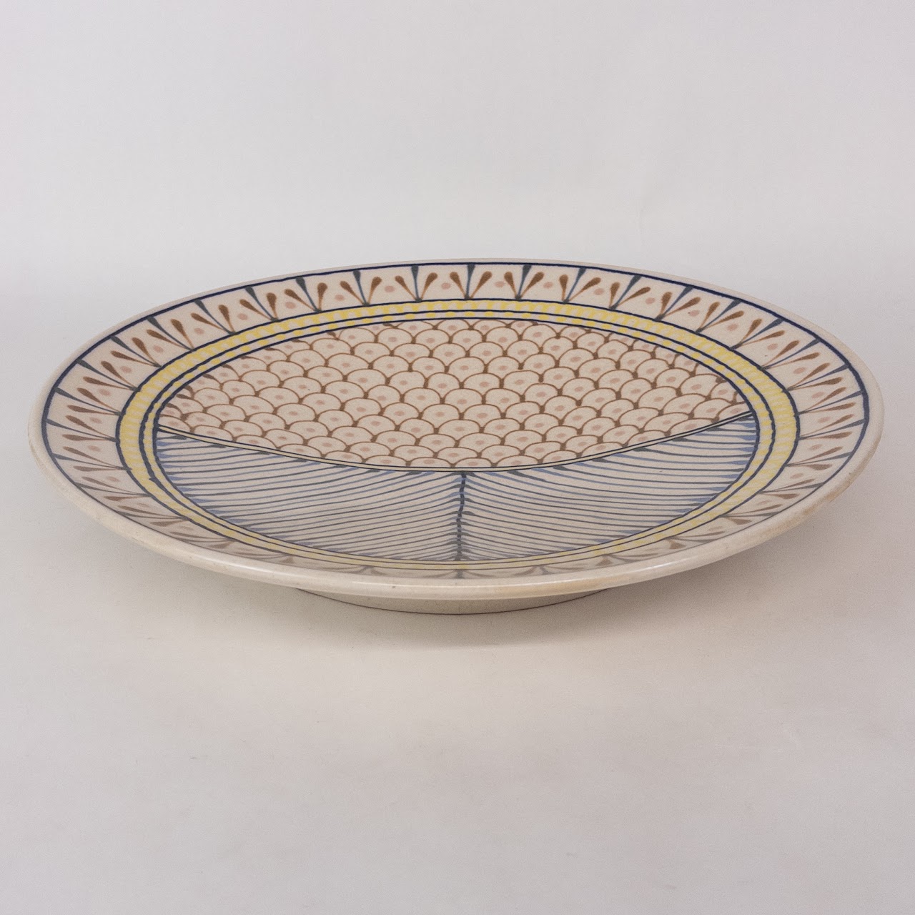 Janet Rothwoman Pottery Signed Vintage Serving Platter