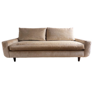 Mason-Art Custom Velvet Upholstered Sofa