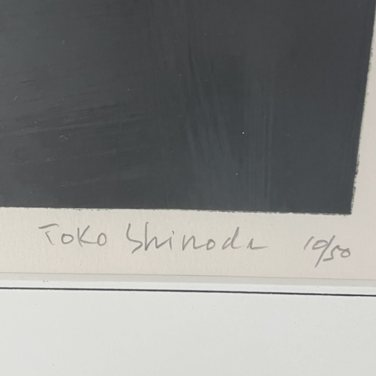 Toko Shinoda 'Andante' Signed Lithograph