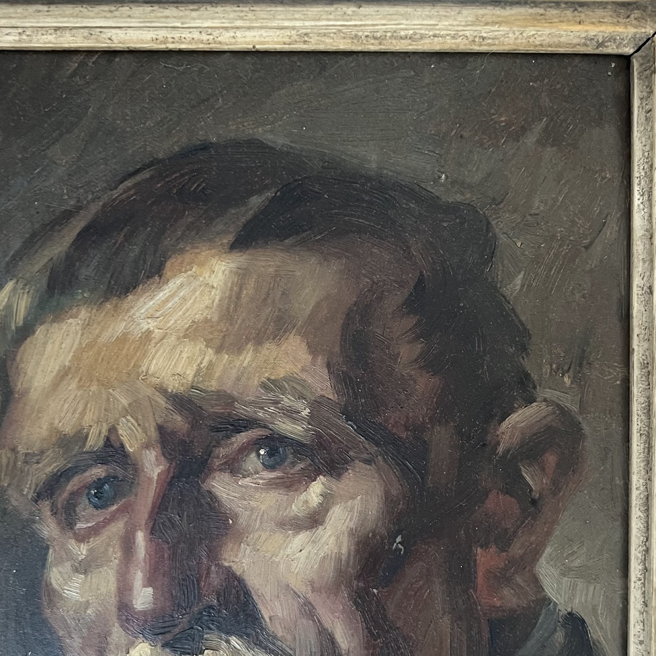 Paul Götz-Räcknitz Signed Late 19th-Early 20th C. Oil Portrait Painting