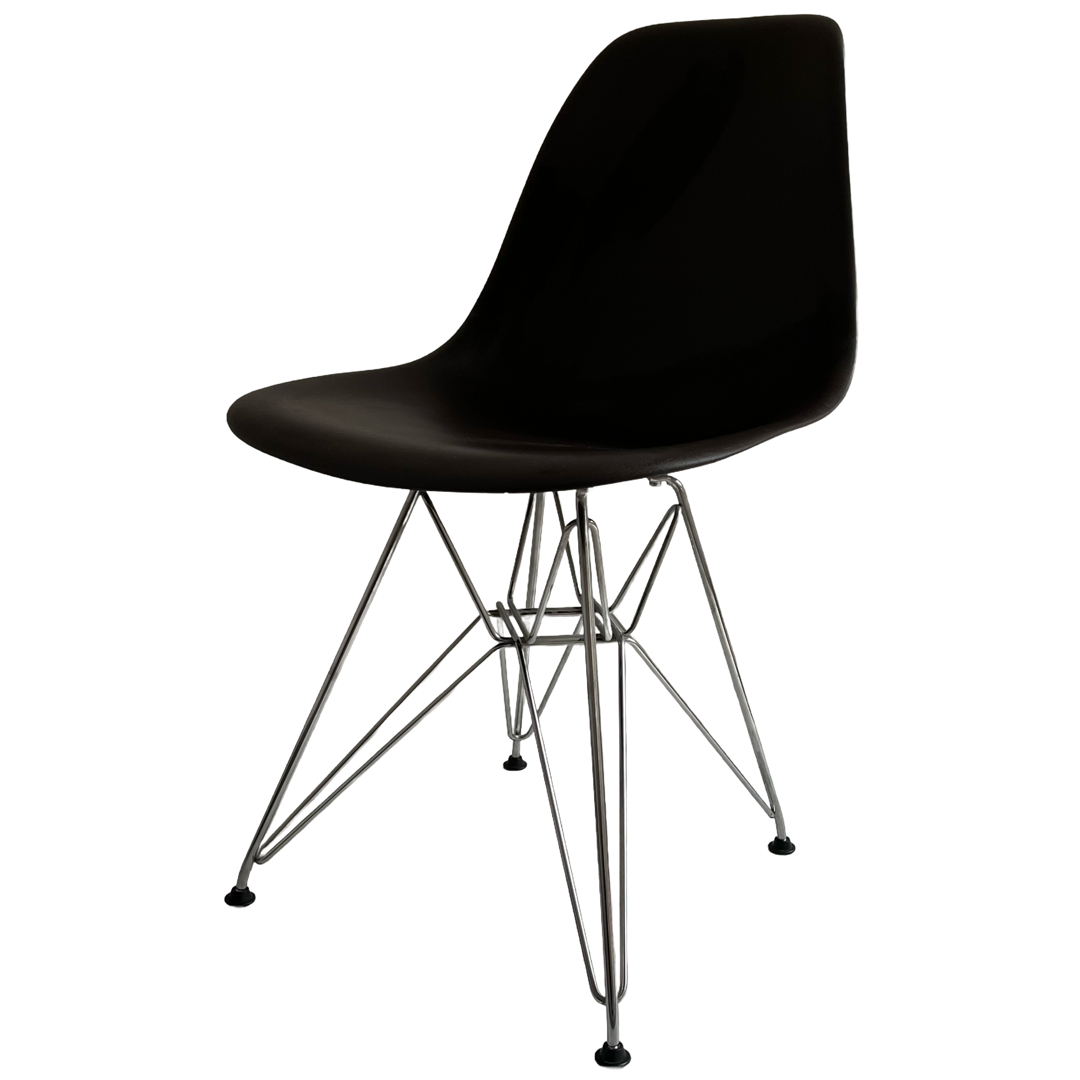 Eames + Herman Miller Eiffel Base Shell Side Chair