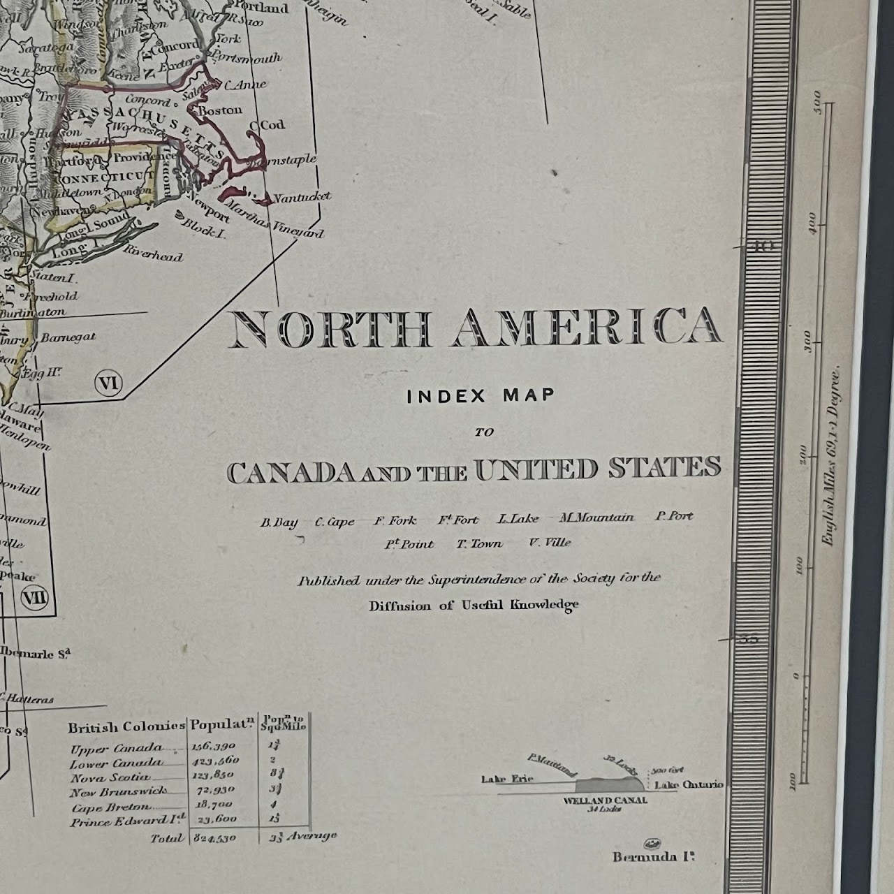 1834 Baldwin & Cradock SDUK Engraved Map of North America