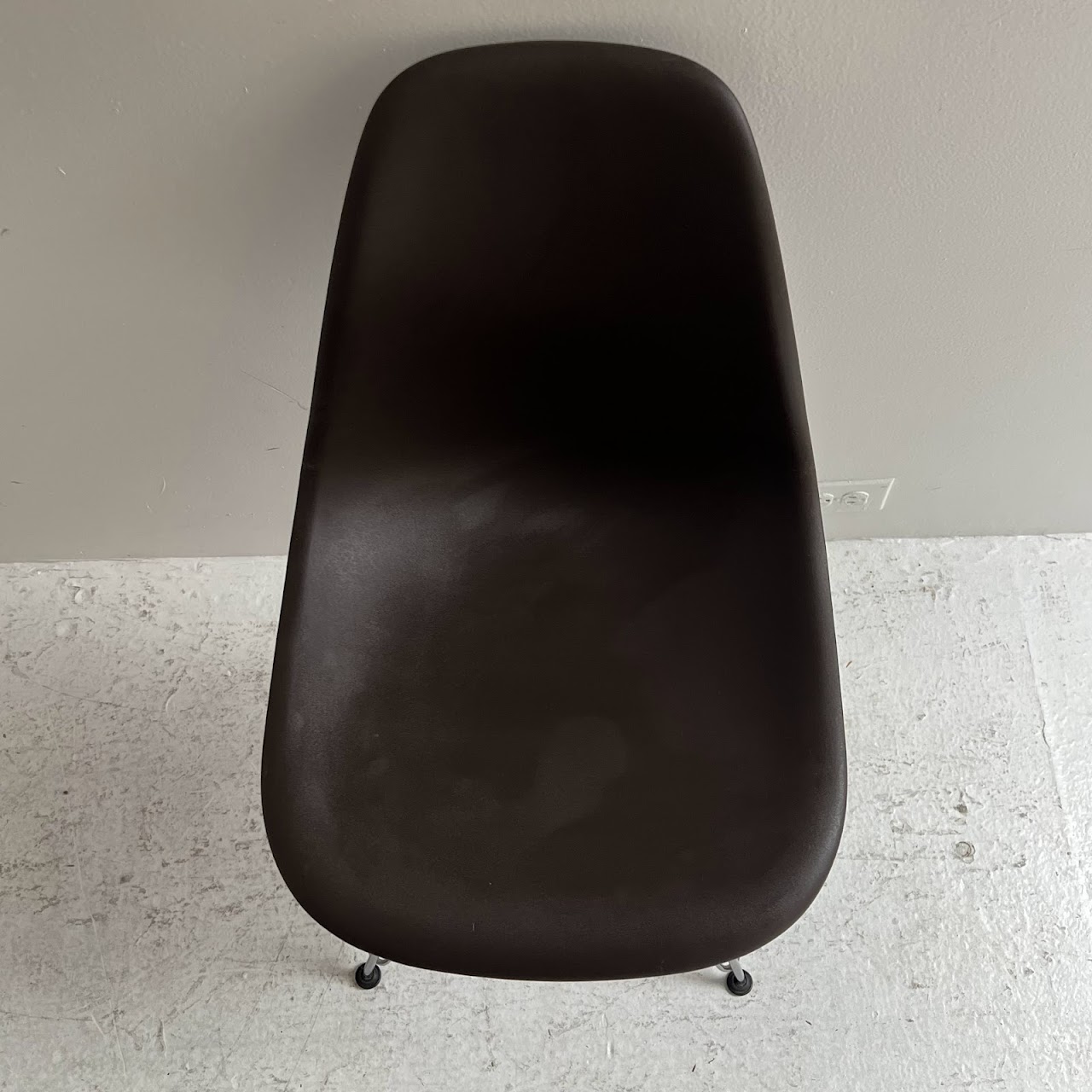 Eames + Herman Miller Eiffel Base Shell Side Chair