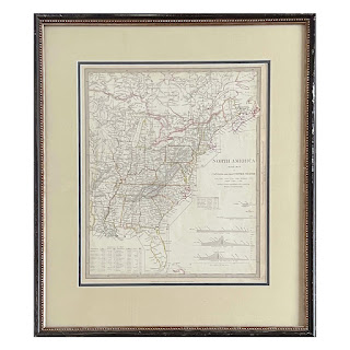 1834 Baldwin & Cradock SDUK Engraved Map of North America
