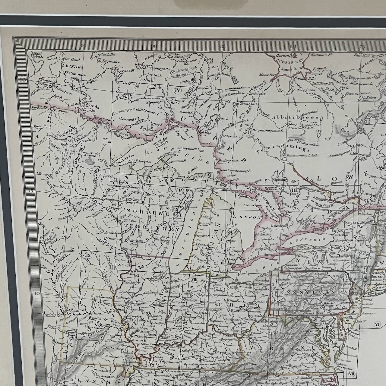 1834 Baldwin & Cradock SDUK Engraved Map of North America