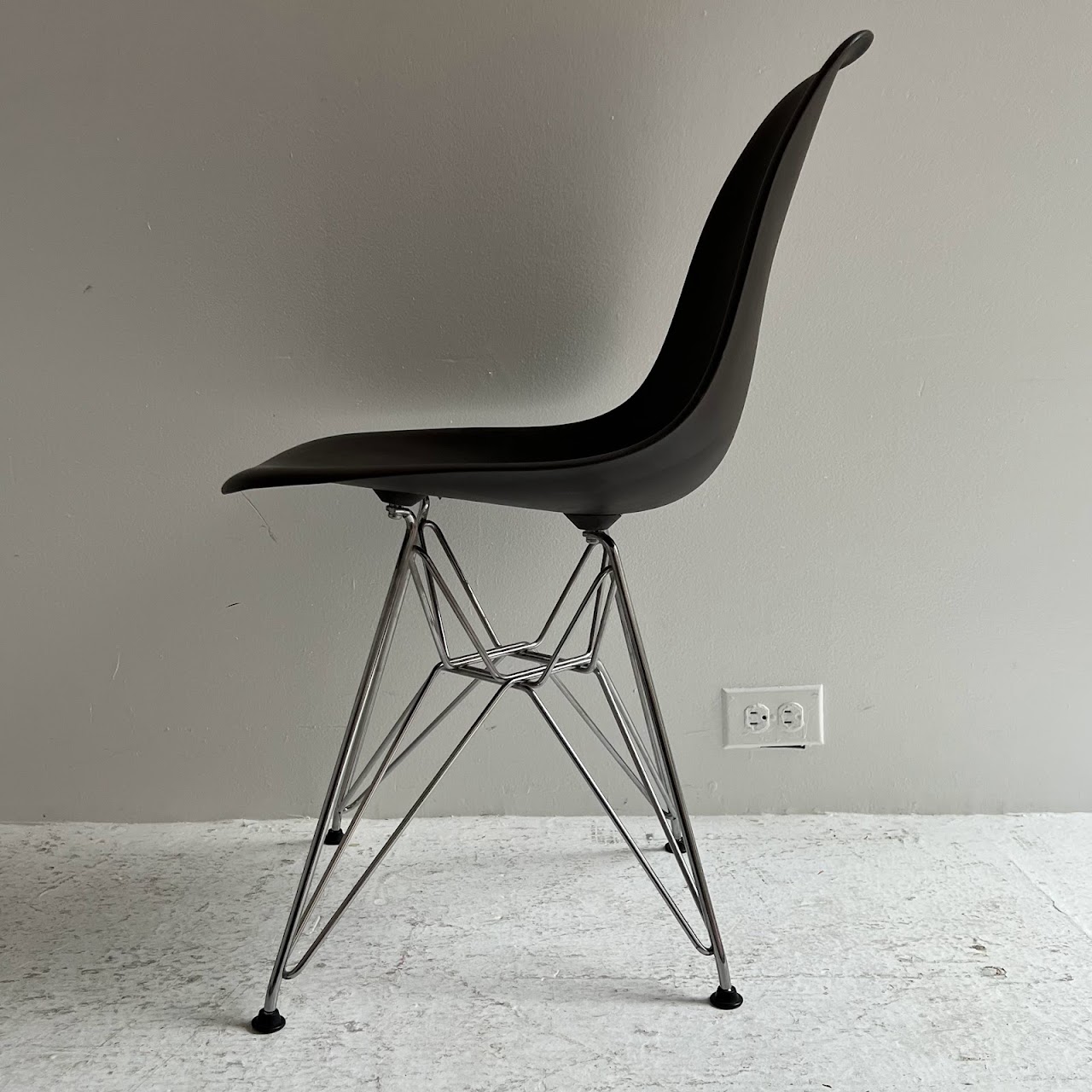 Eames + Herman Miller Eiffel Base Shell Side Chair