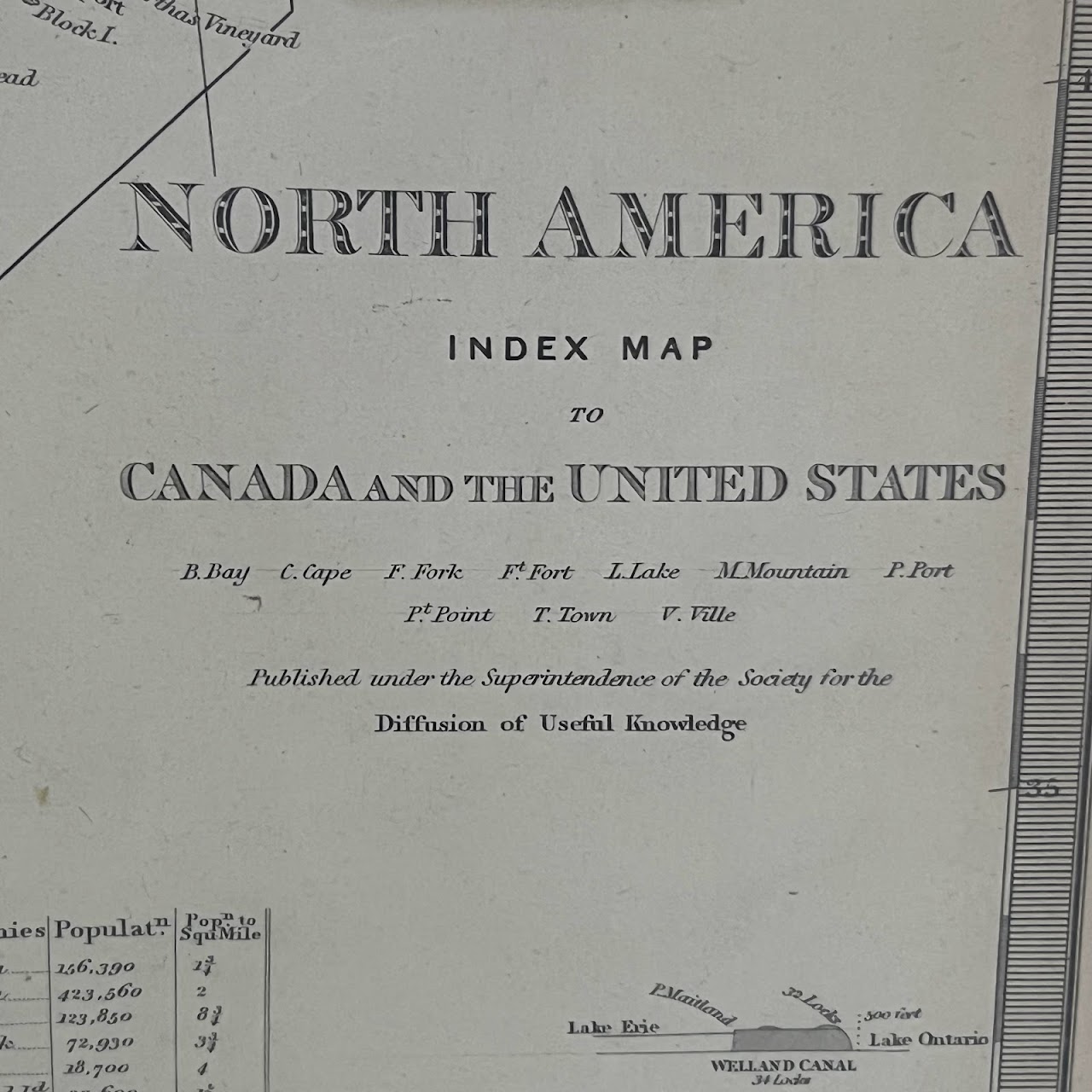 1834 Baldwin & Cradock SDUK Engraved Map of North America