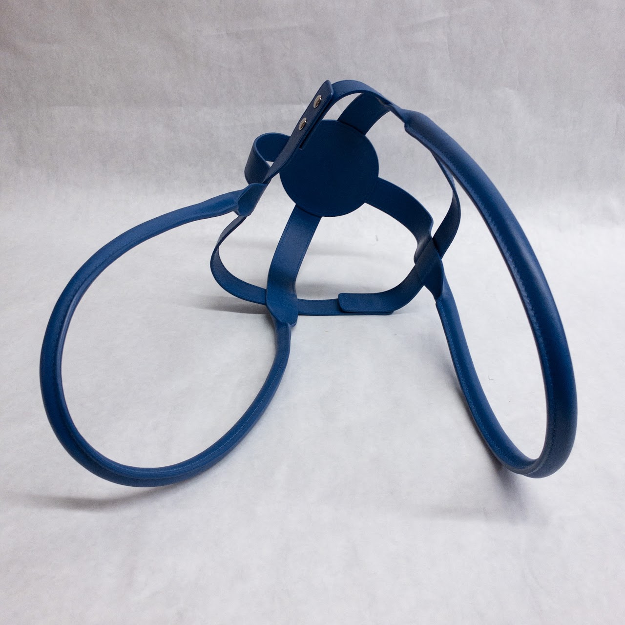 Christofle Blue Leather Bridle