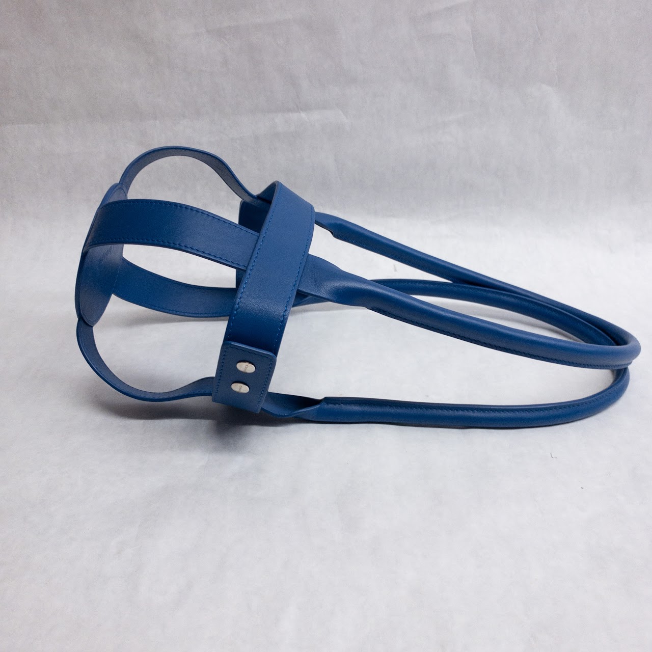 Christofle Blue Leather Bridle