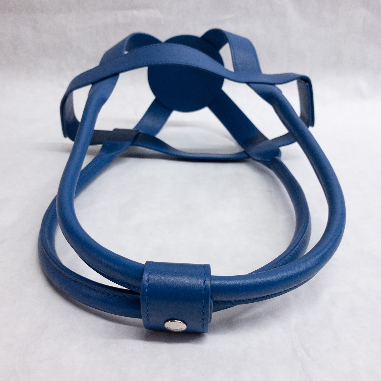 Christofle Blue Leather Bridle