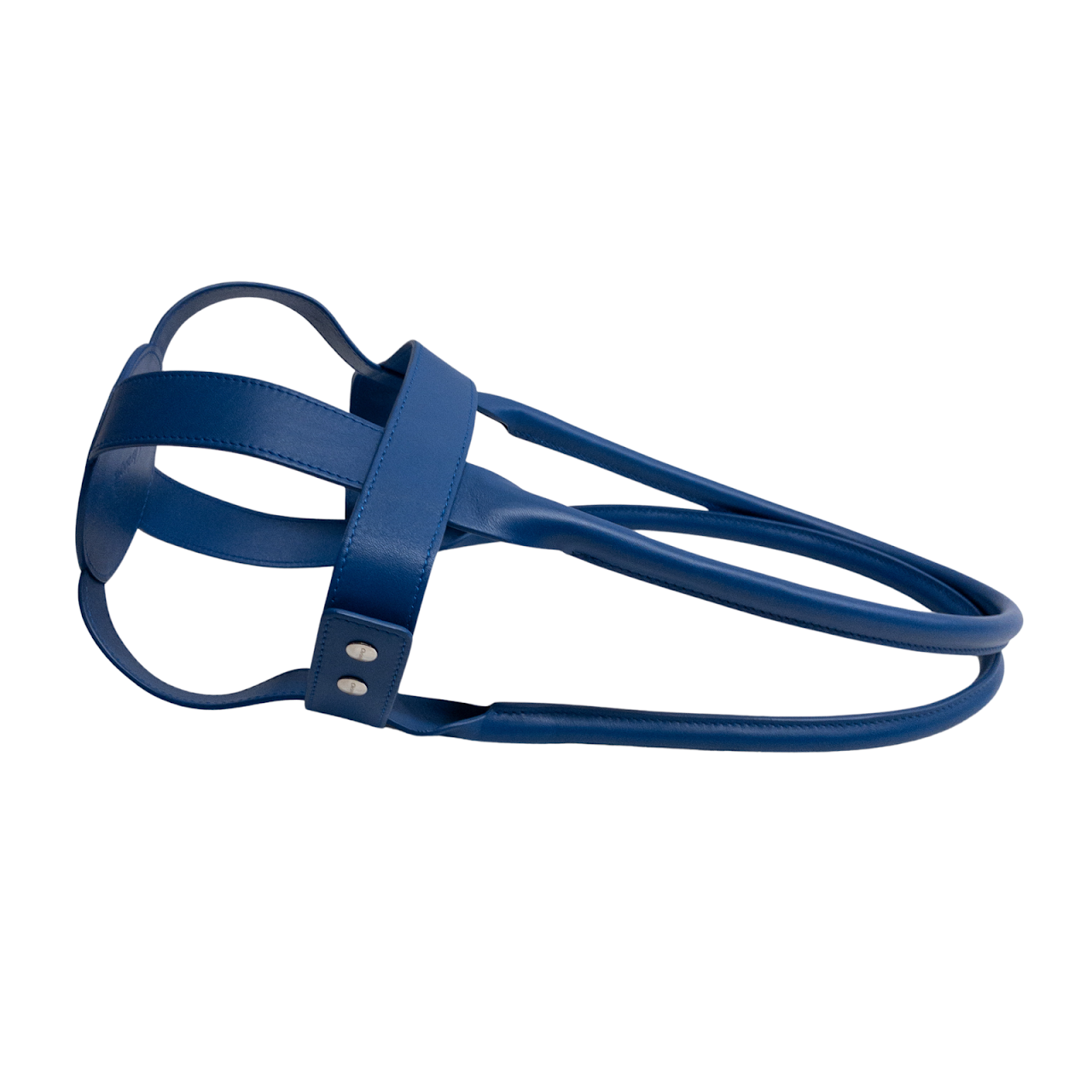 Christofle Blue Leather Bridle