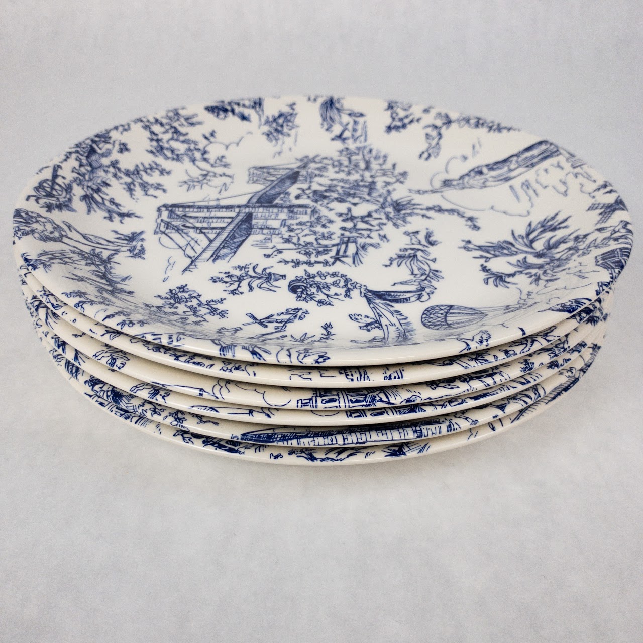 Tiffany & Co. New York Toile Salad Plate Set