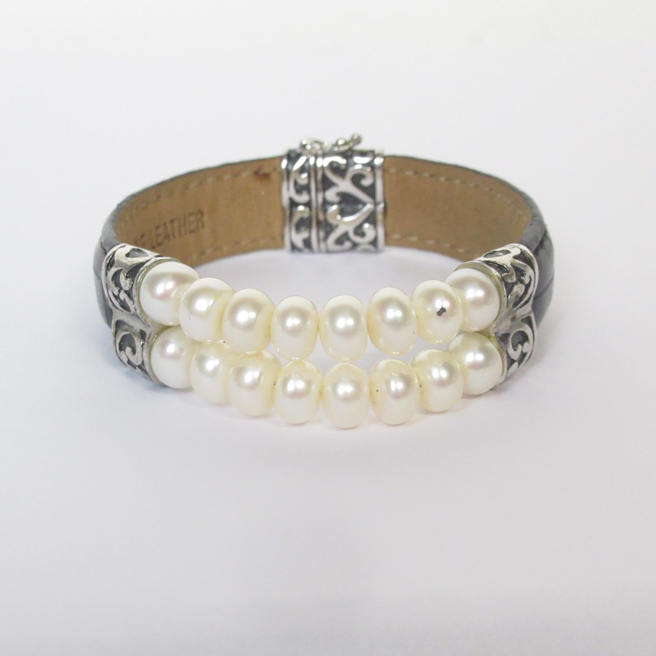 Honora Pearl, Sterling Silver & Leather Ensemble