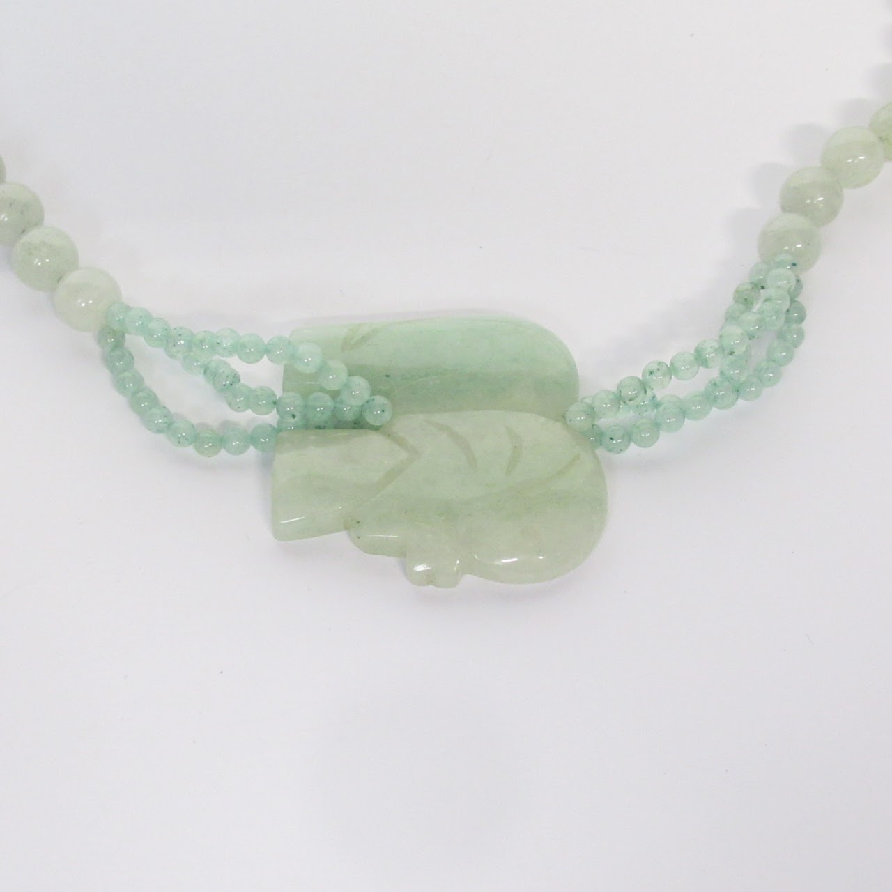 Jade Elephant Necklace