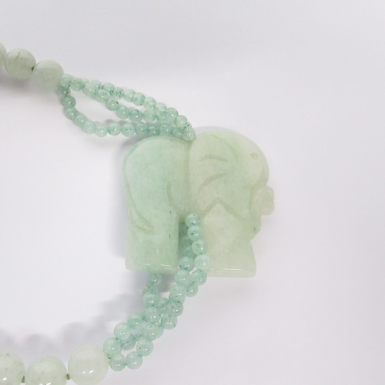 Jade Elephant Necklace