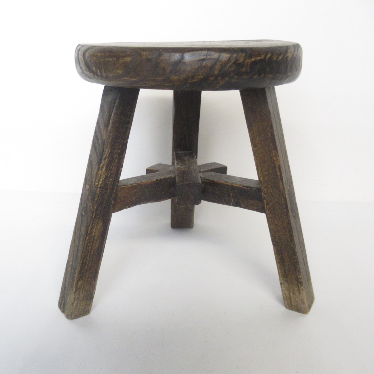 Rustic Tripod Stool