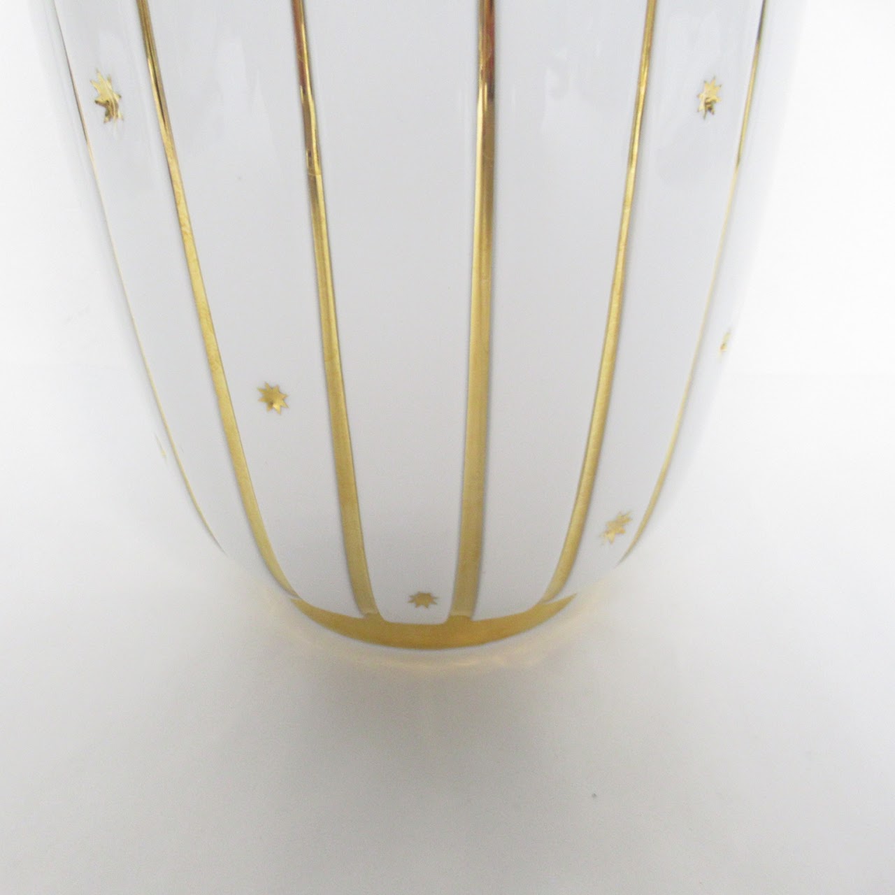 New orders in Box L'Objet Made of Stars Vase Gold White Porcelain 10