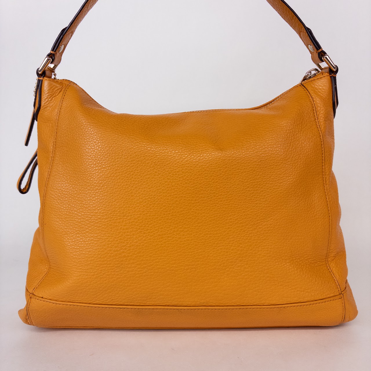 Coach Charlie Leather Hobo Saddle Bag