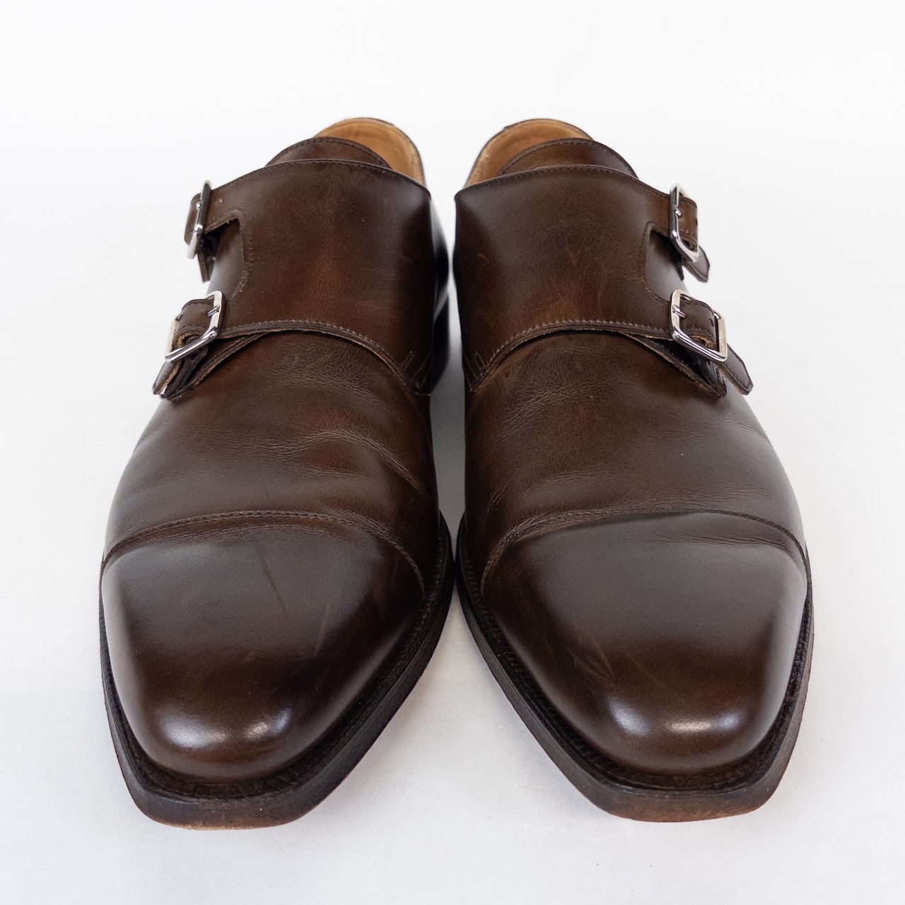 Crockett & Jones Lowndes Double Monk Strap Shoes