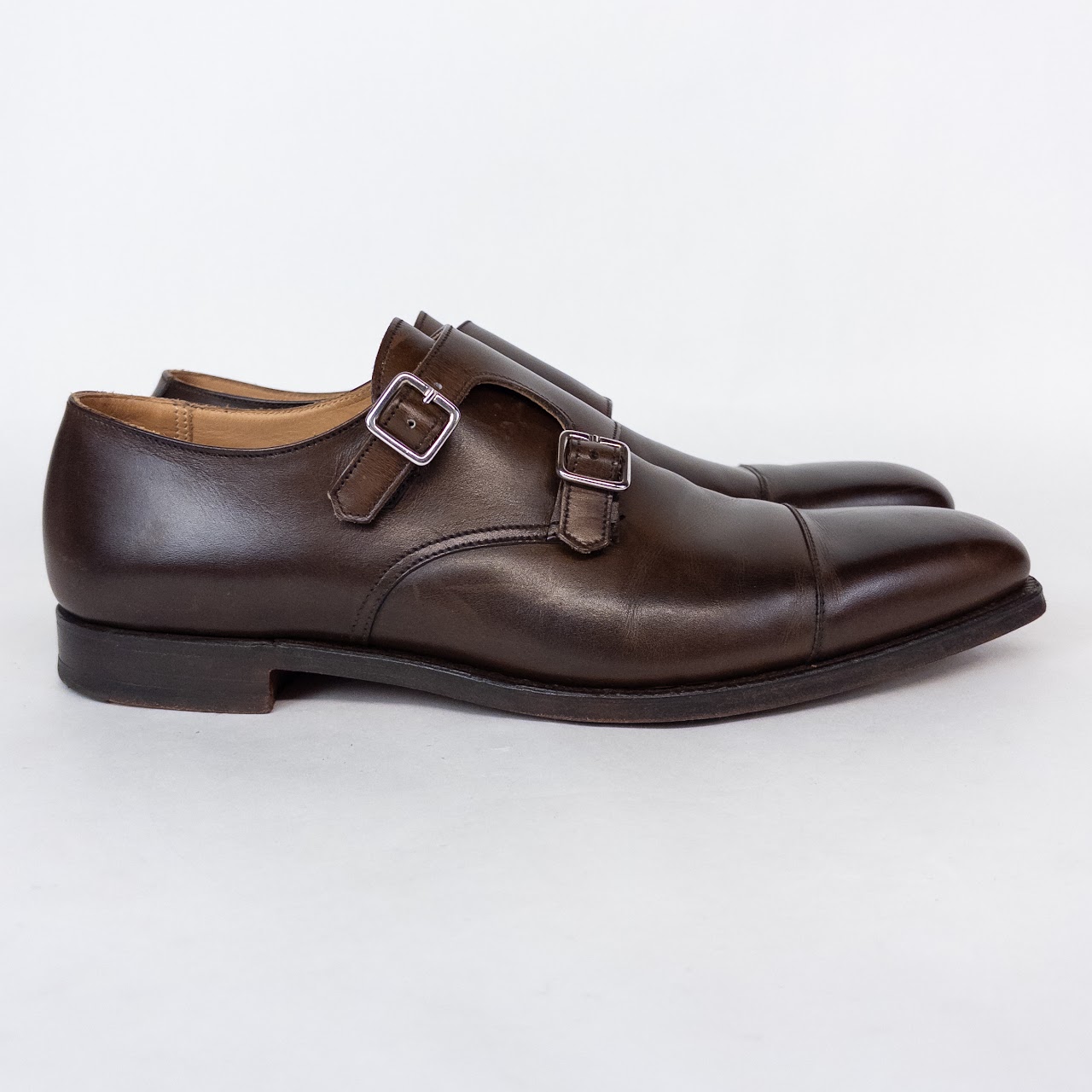 Crockett & Jones Lowndes Double Monk Strap Shoes