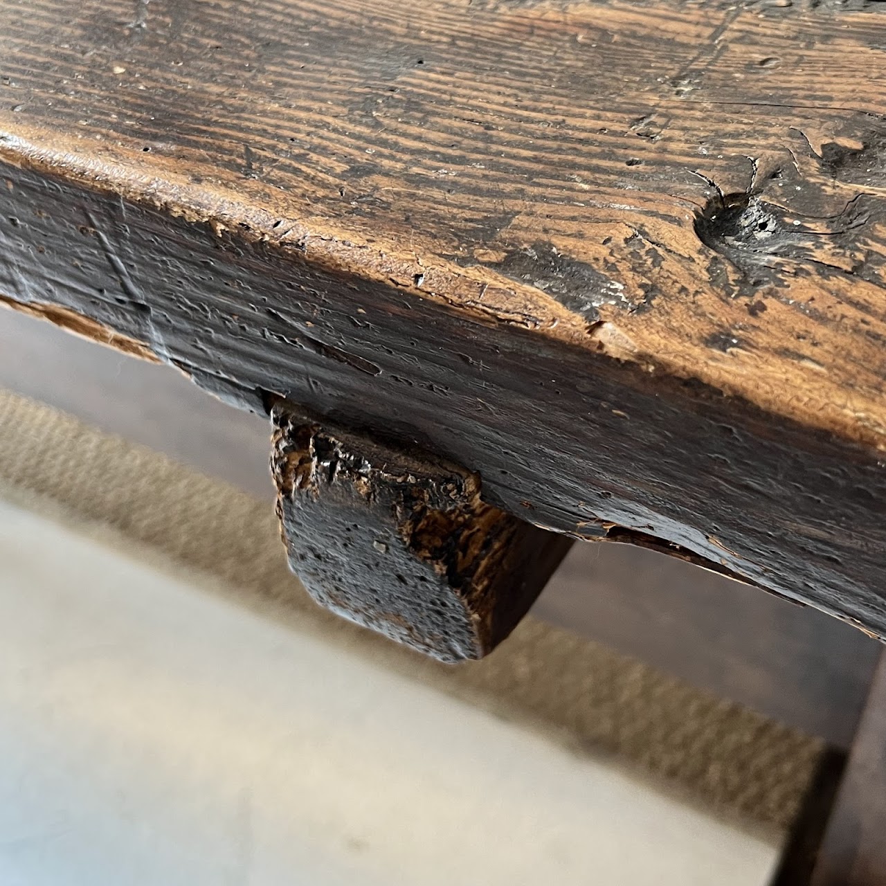 Late 19th-Early 20th C. Carpenter's Workbench