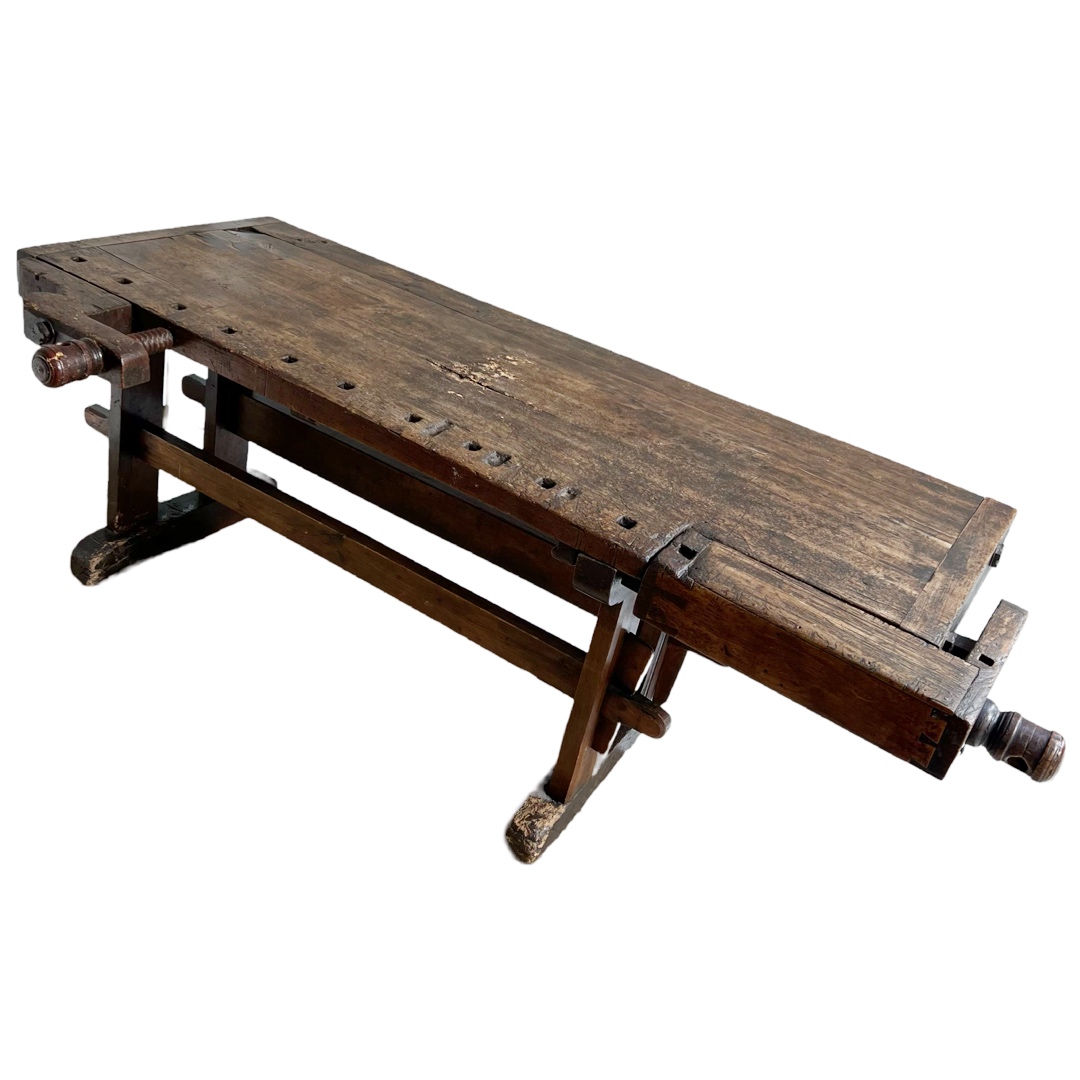 Late 19th-Early 20th C. Carpenter's Workbench