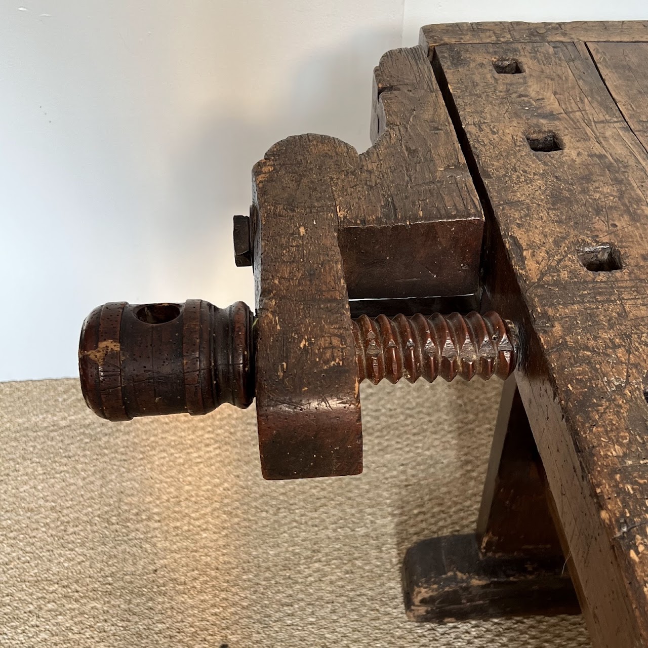 Late 19th-Early 20th C. Carpenter's Workbench