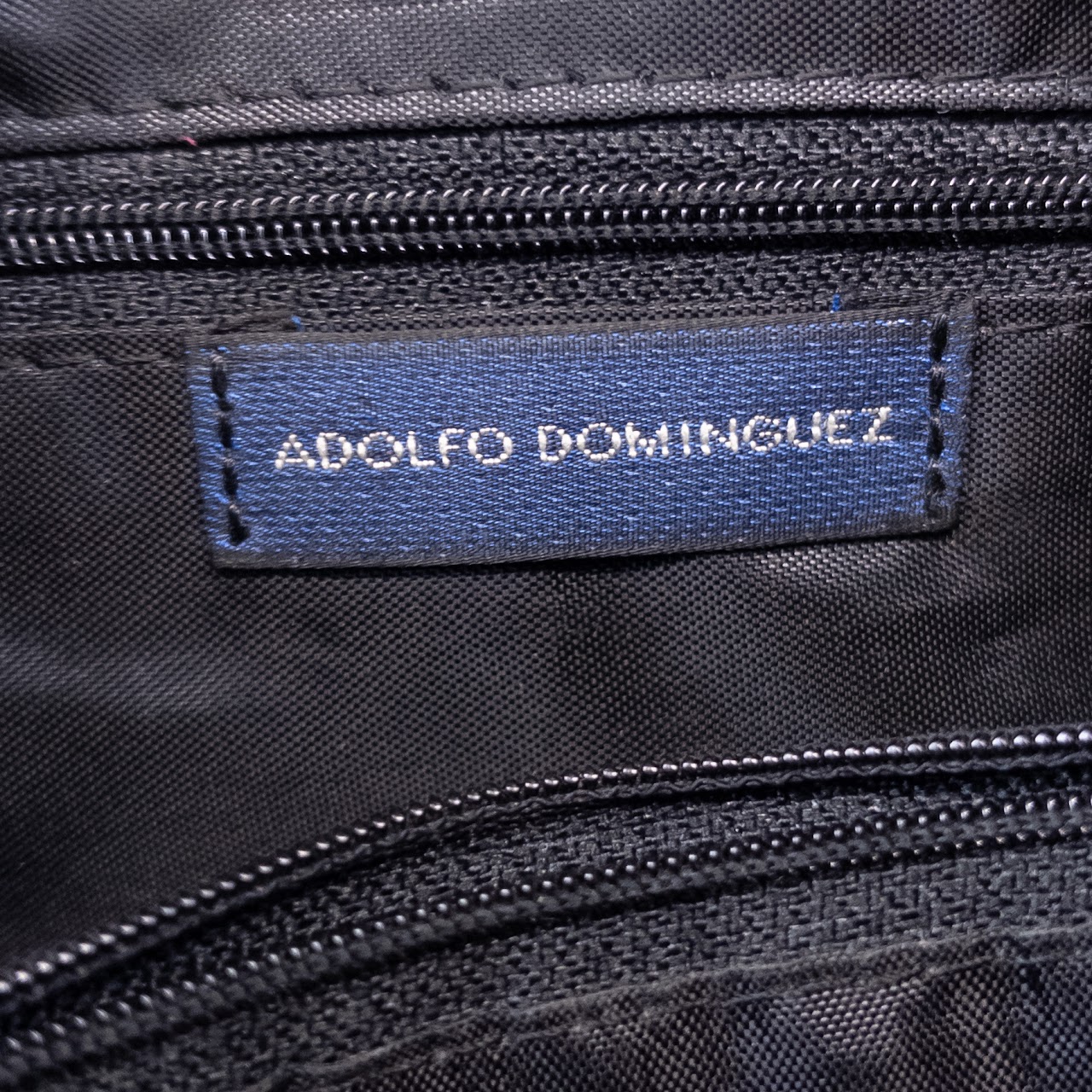 Adolfo Dominguez Small Leather Tote Bag