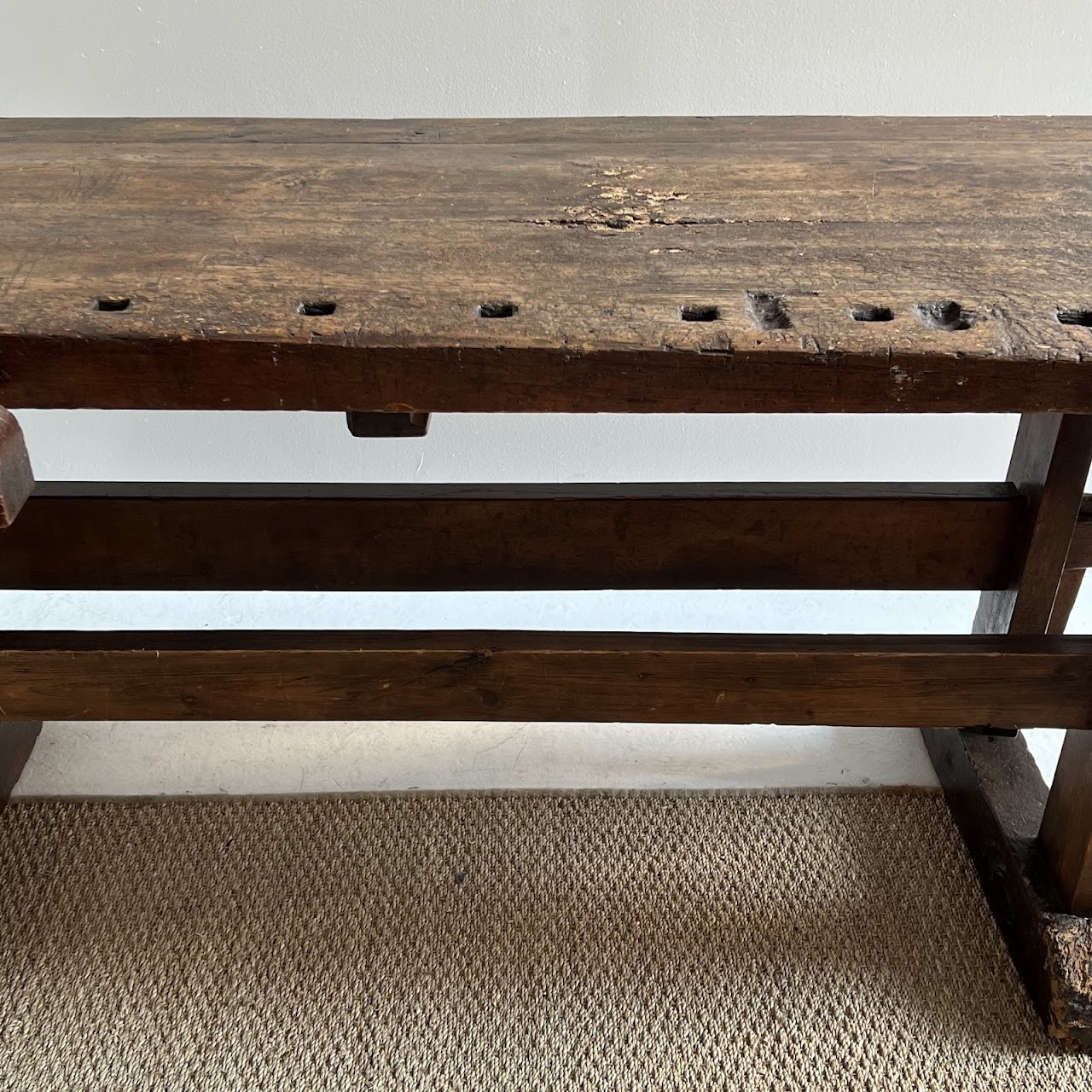 Late 19th-Early 20th C. Carpenter's Workbench