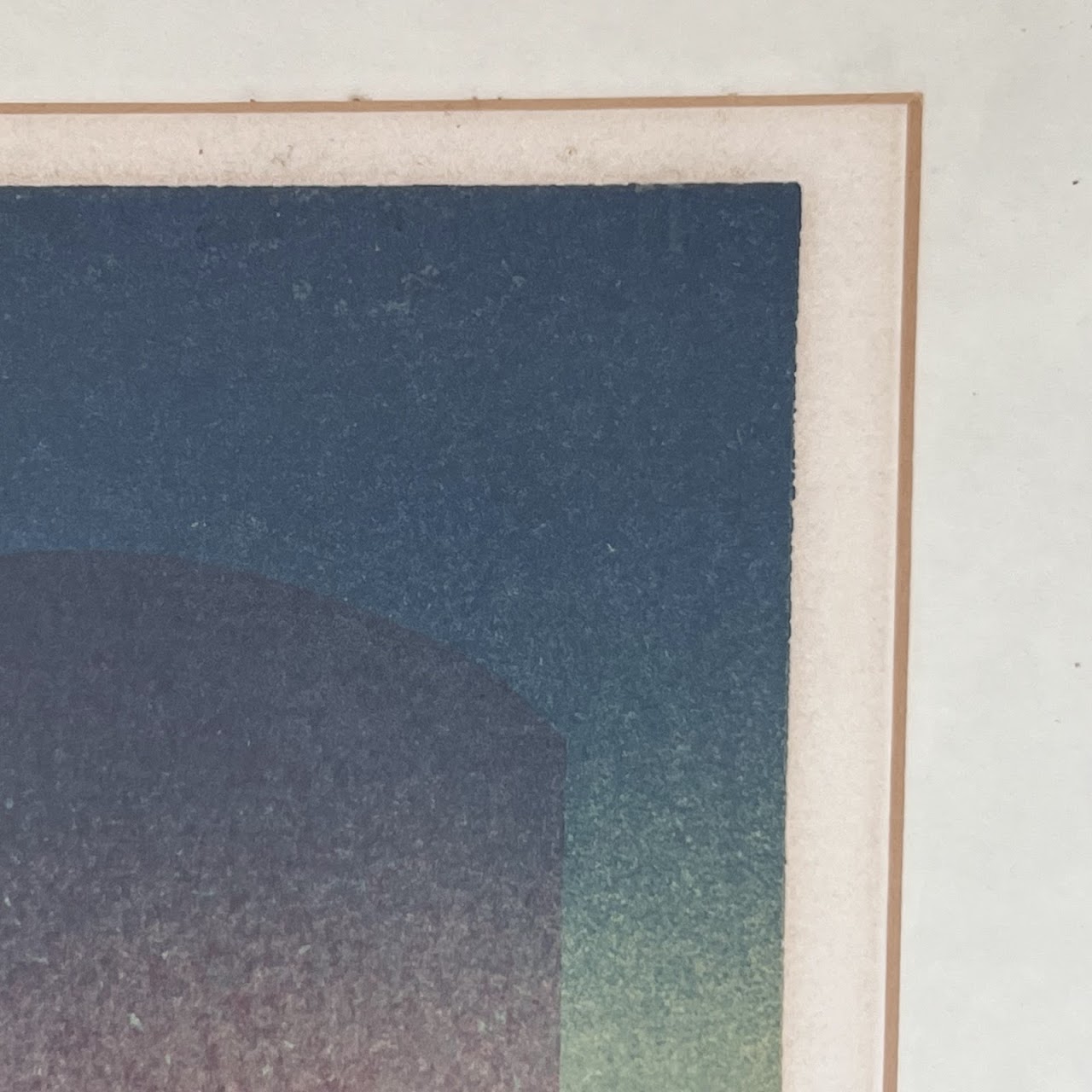 Judy Targan 'Moon Lake' Signed Lithograph