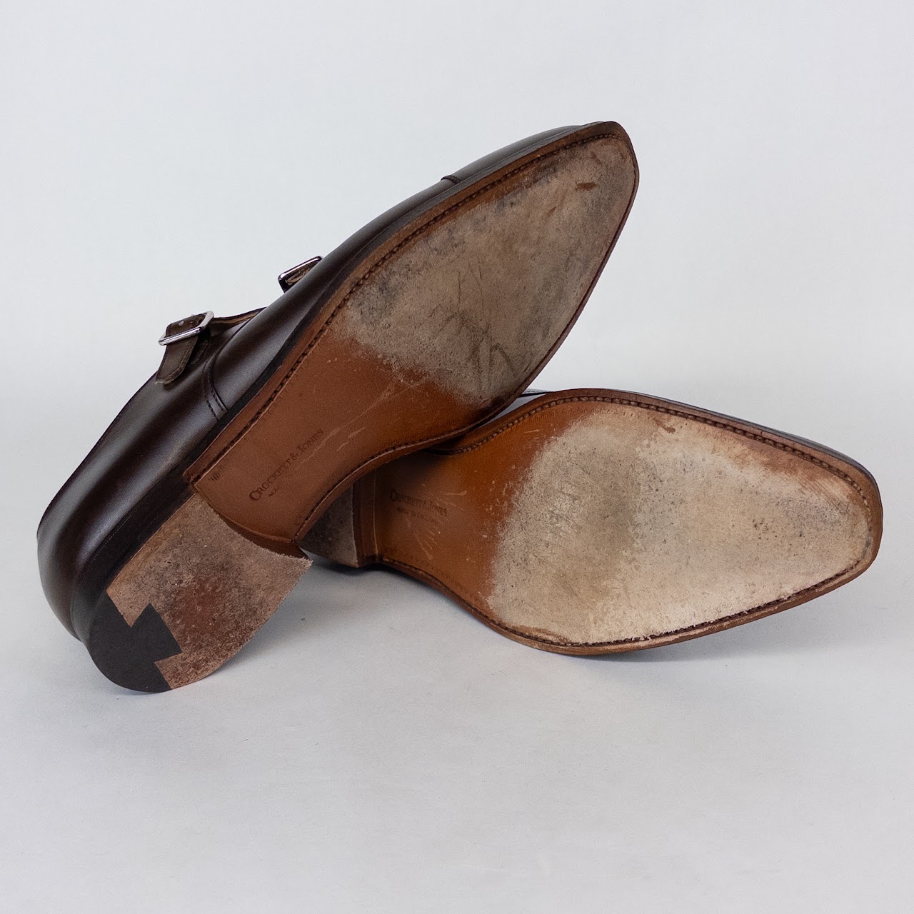 Crockett & Jones Lowndes Double Monk Strap Shoes