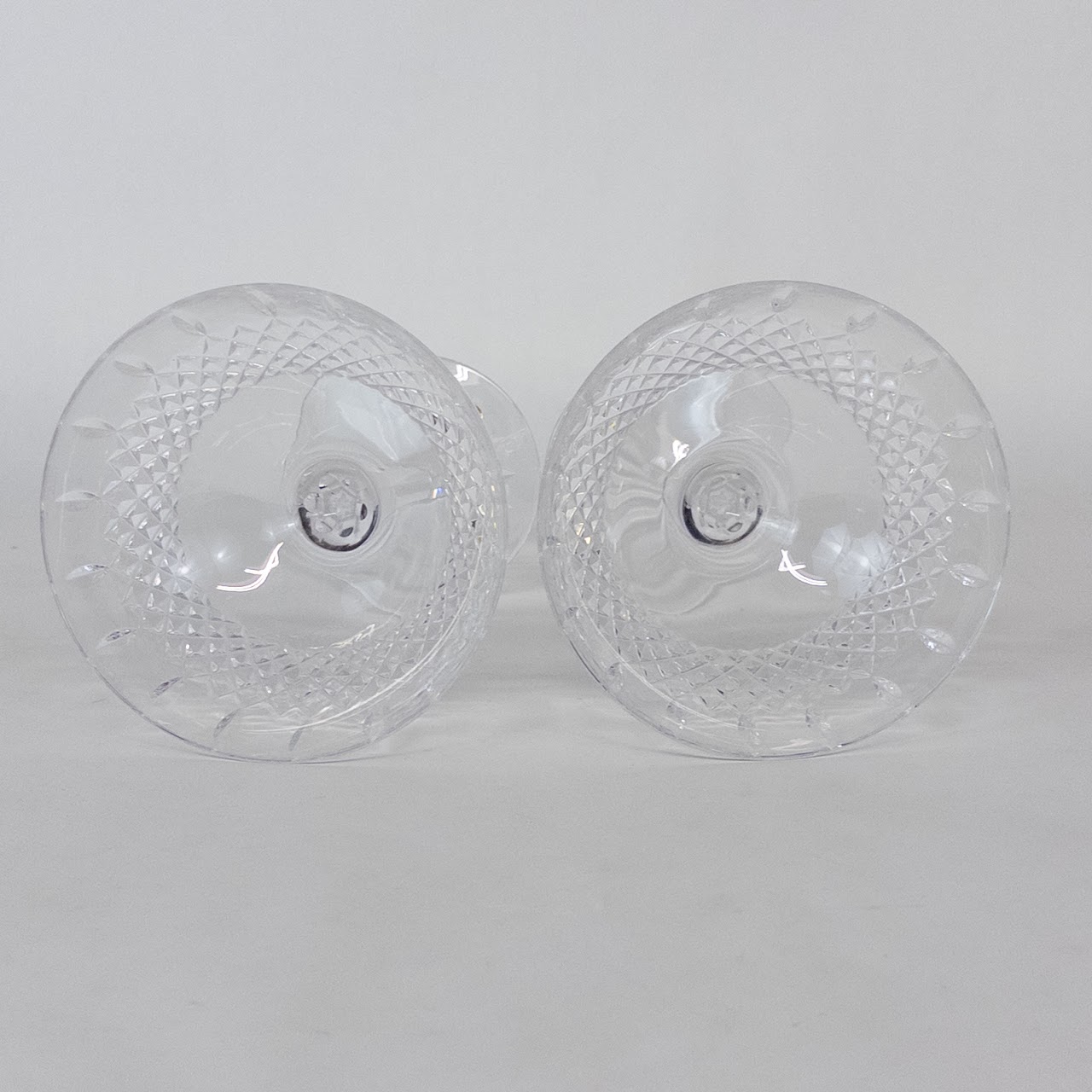 Waterford Crystal Glenmede Cut Margarita Glass Pair